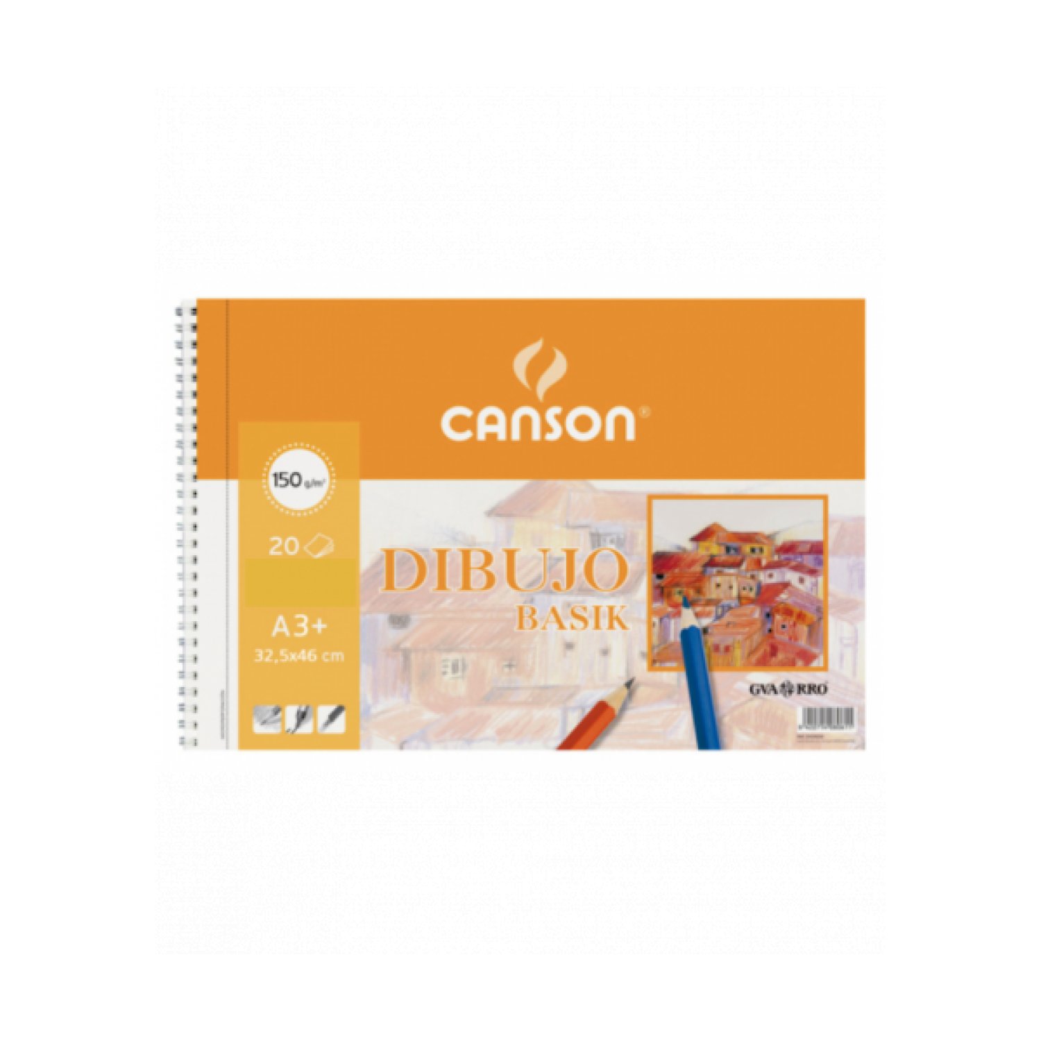 Canson Bloc Basik · A3+ · 20 hojas · 150g