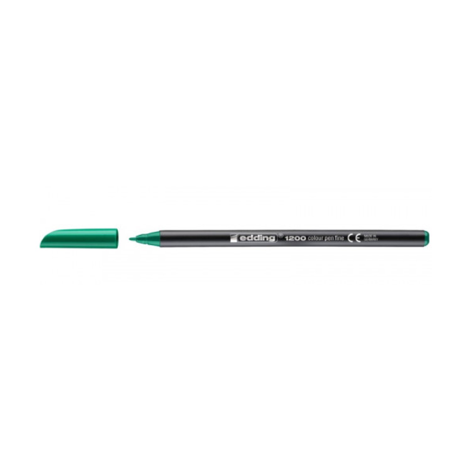 Edding 1200 · Rotulador Punta Fina · Verde · Trazo Permanente