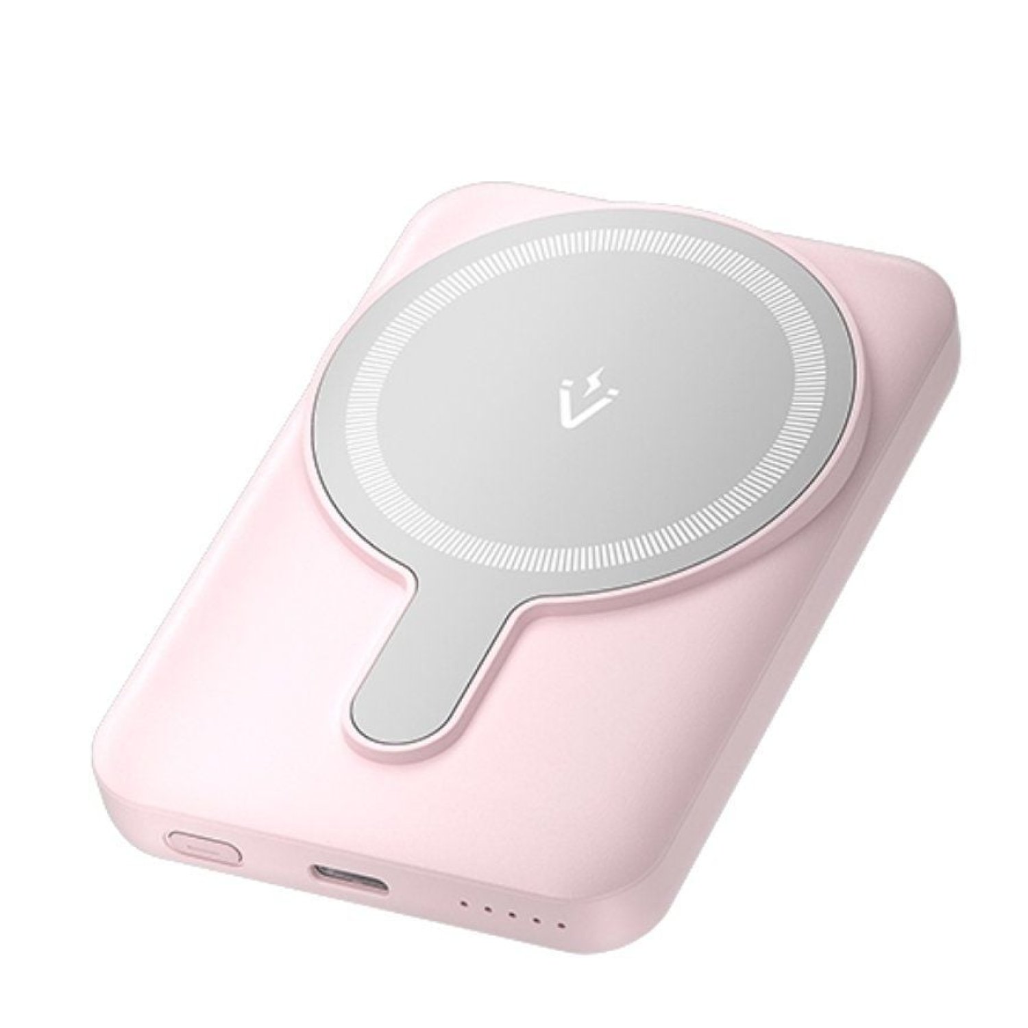 Vention Powerbank 5000mAh · 20W · Carga Inalámbrica · Rosa