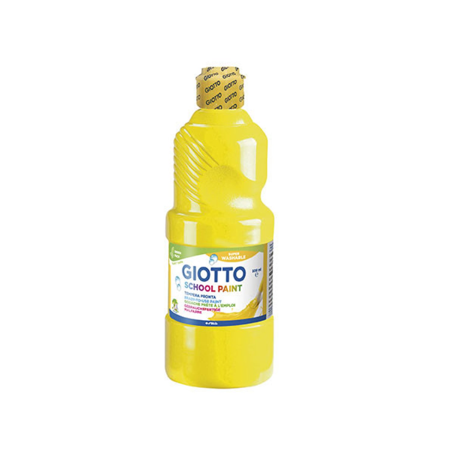 Giotto · Témpera Lavable · Amarilla · 500ml