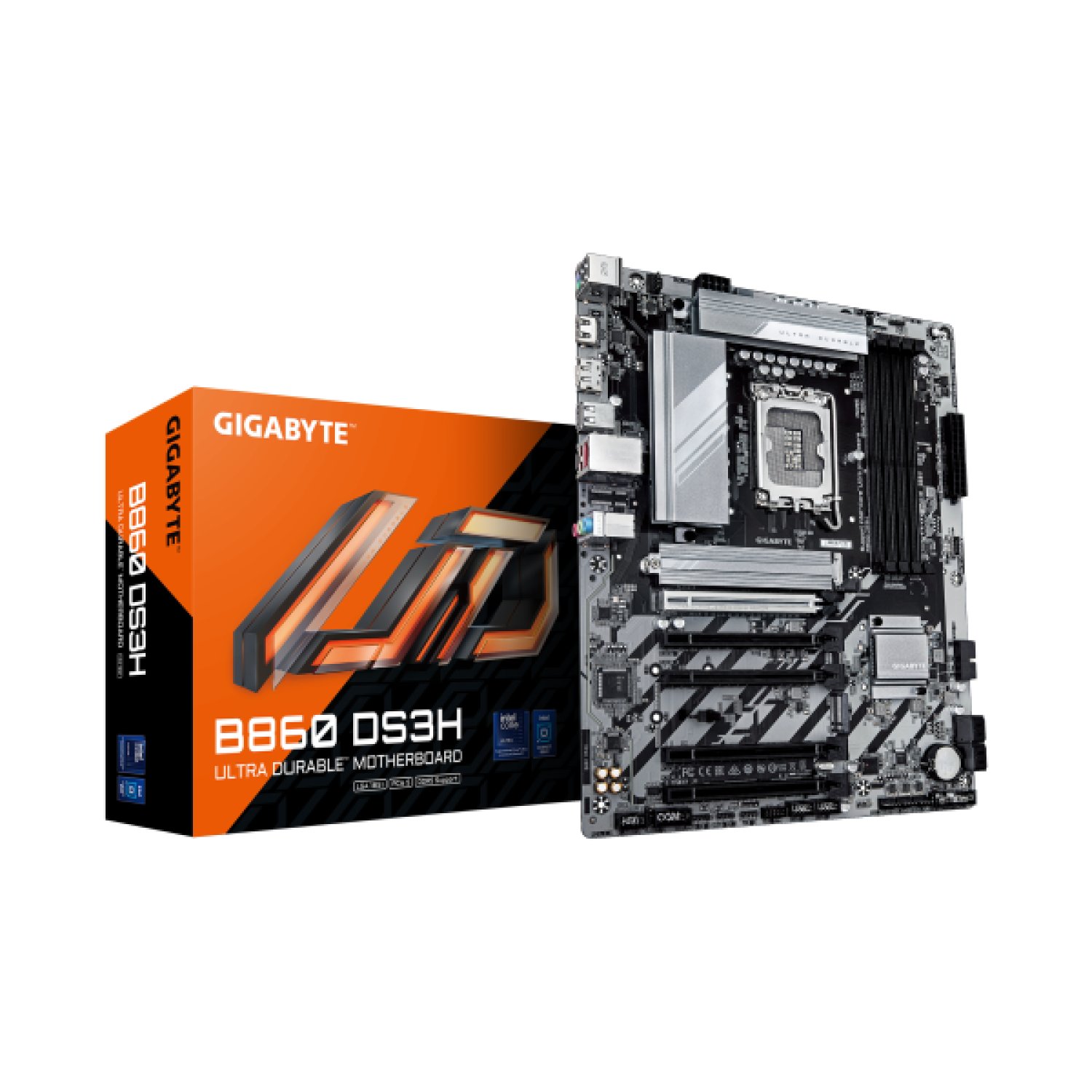 Gigabyte B860 DS3H · Placa base Intel Core Ultra · DDR5 9066MHz · PCIe 5.0 · LAN 2,5 GbE