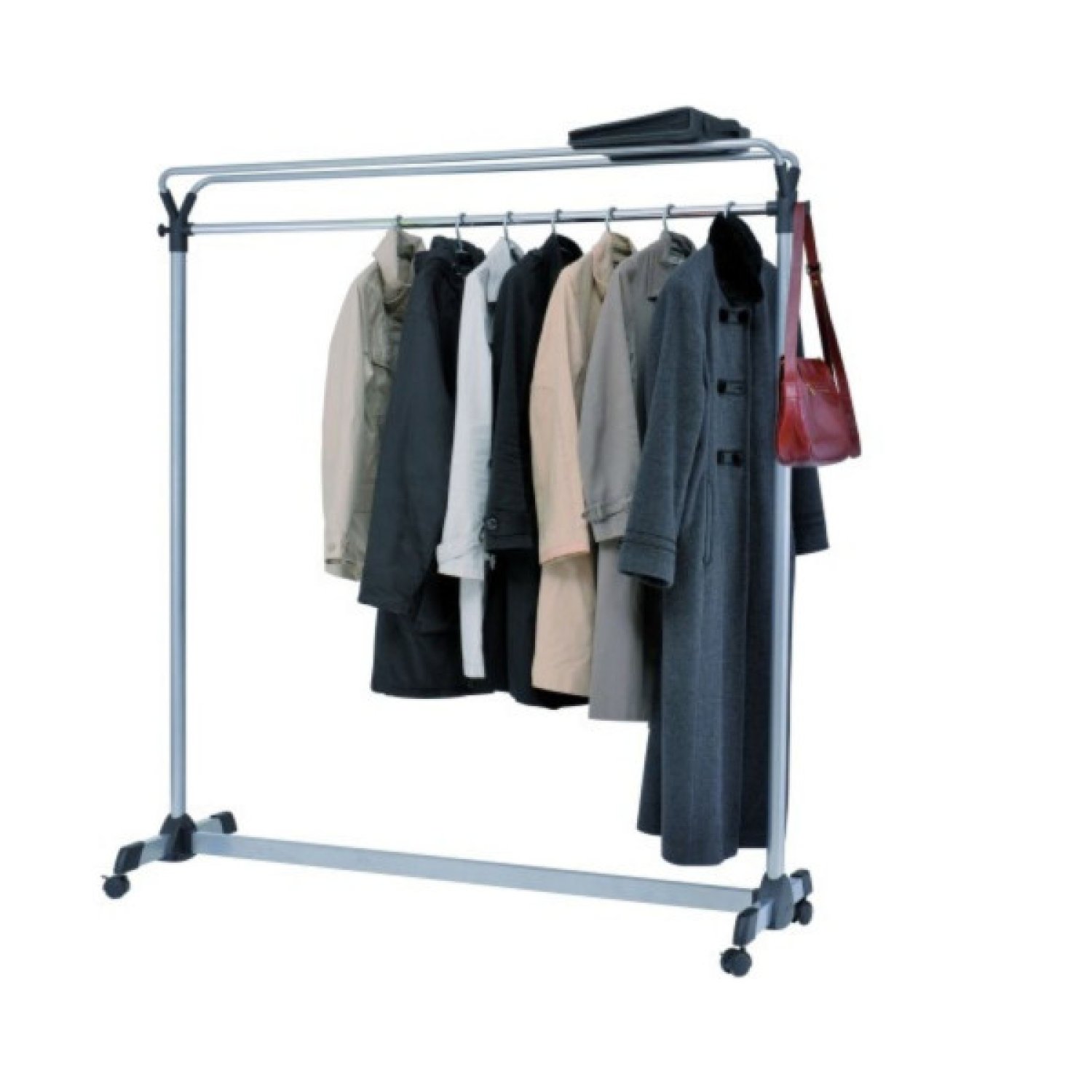 Archivo 2000 · Perchero de Gran Capacidad · Con Ruedas · 154cm · Gris