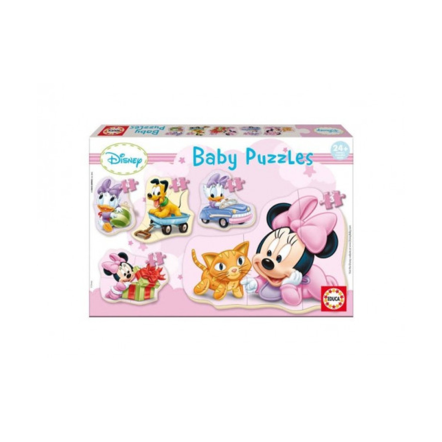 Educa Borrás · Baby Puzzle Mimmie · +24 Meses · Primeros Puzzles