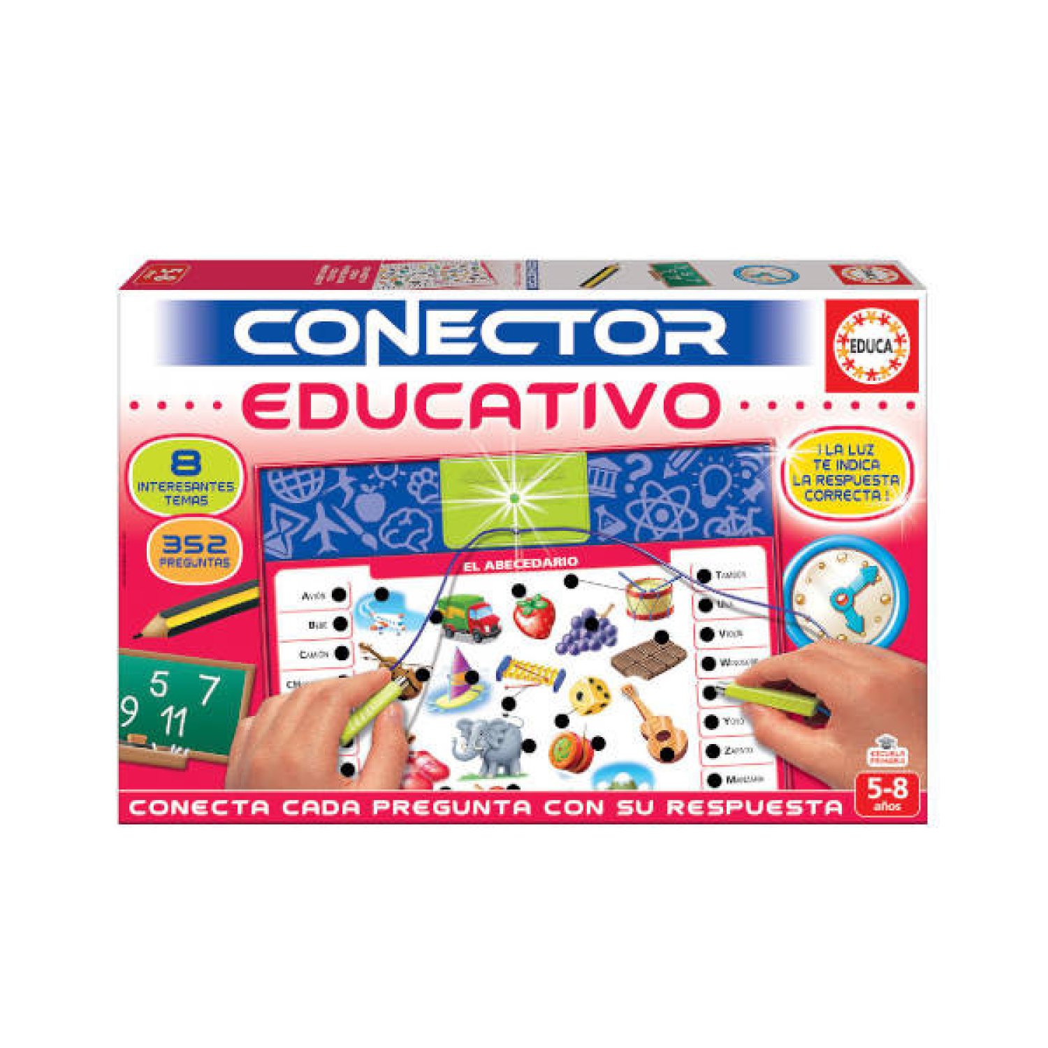 Educa Borrás · Juego Educativo de Conectores · 5-8 años