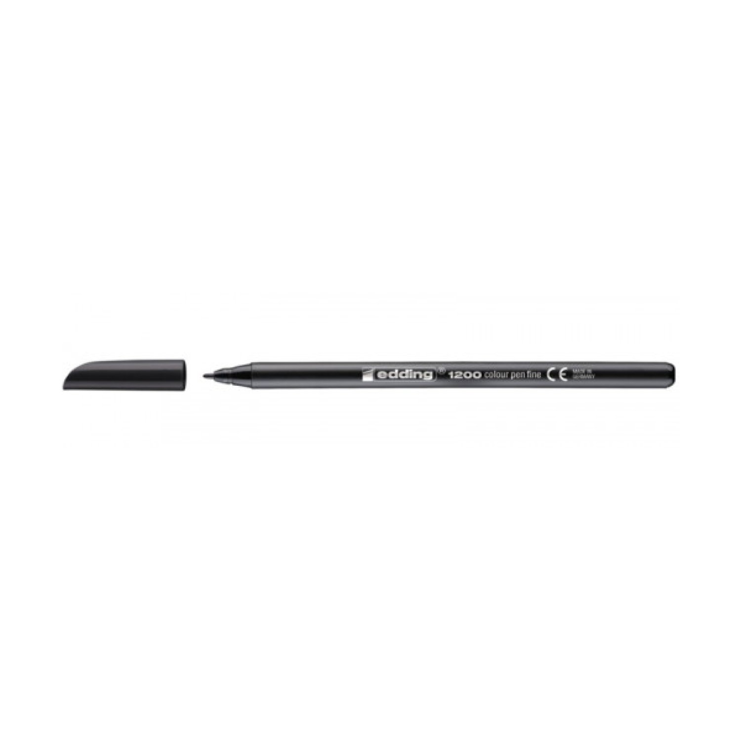 Edding 1200 · Rotulador Punta Fina · Negro · Trazo Permanente