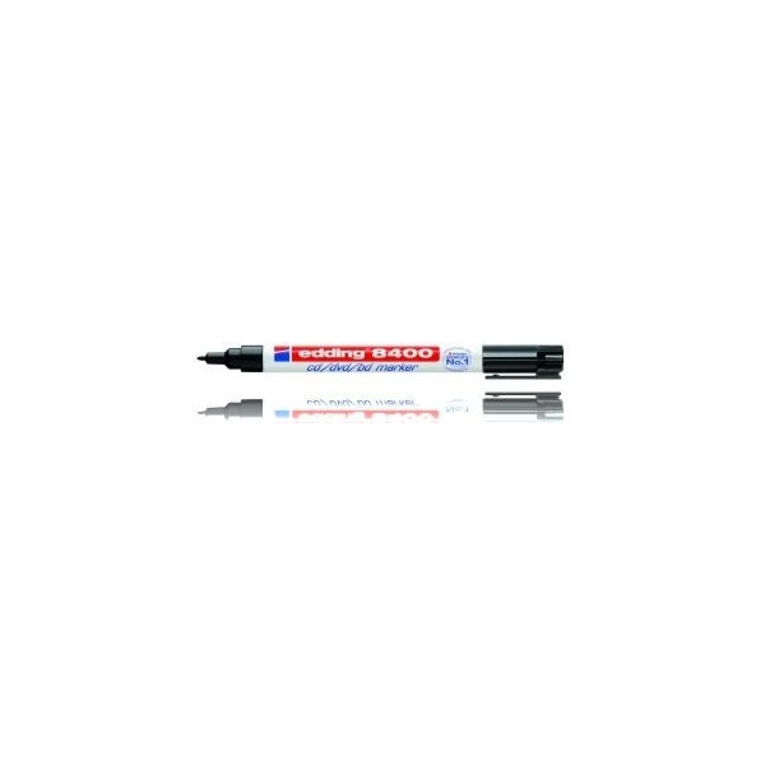 Edding 8400 · Marcador para CD · Punta Redonda 1mm · Negro