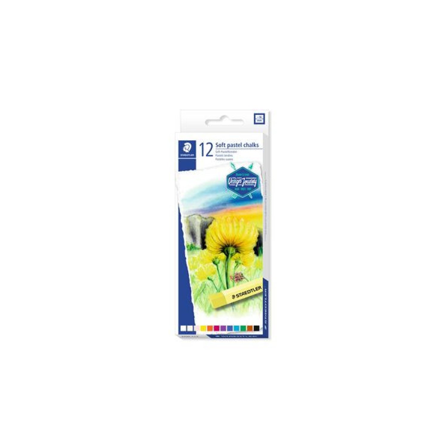Staedtler Pasteles Suaves · 12 Colores · Multicolor