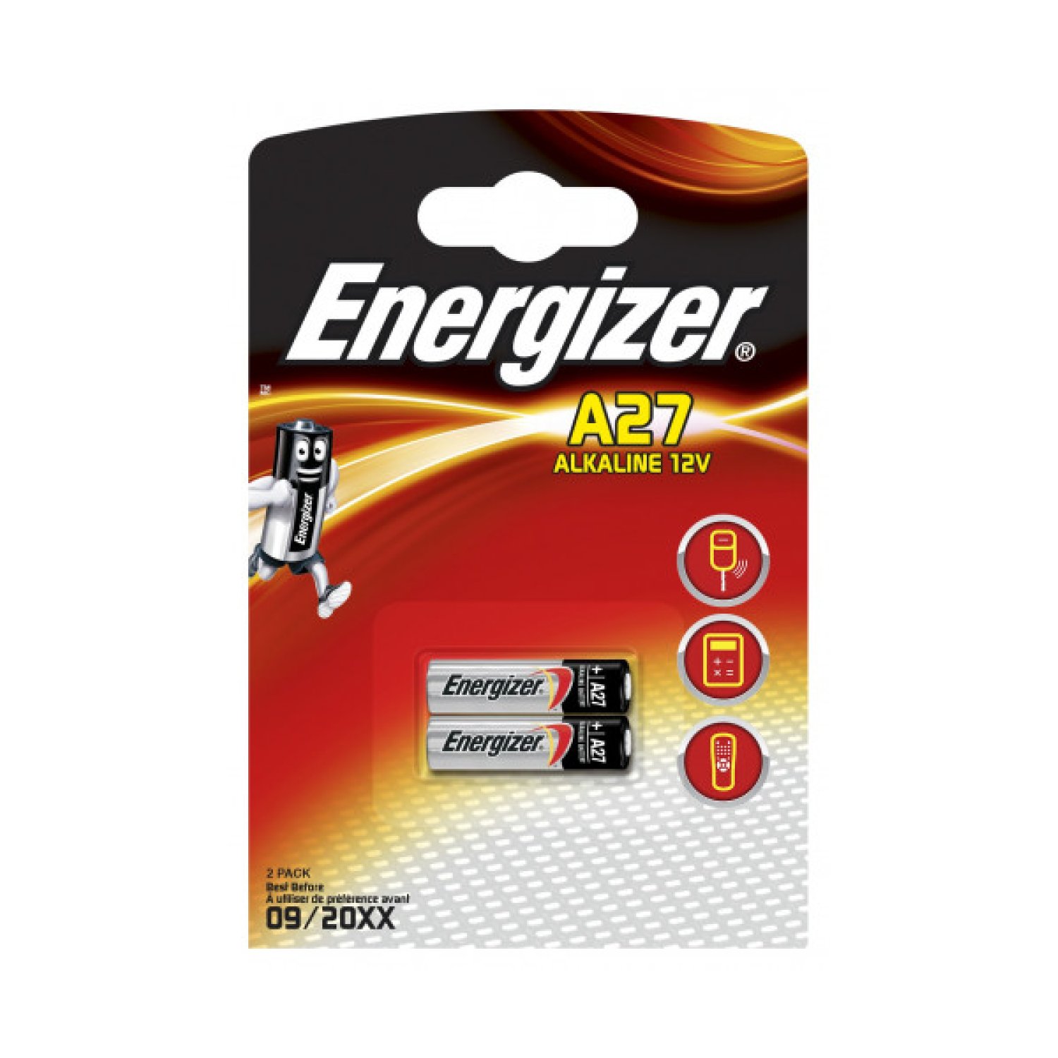 Energizer · Pilas A27 · Blíster 2 Unidades · Especiales