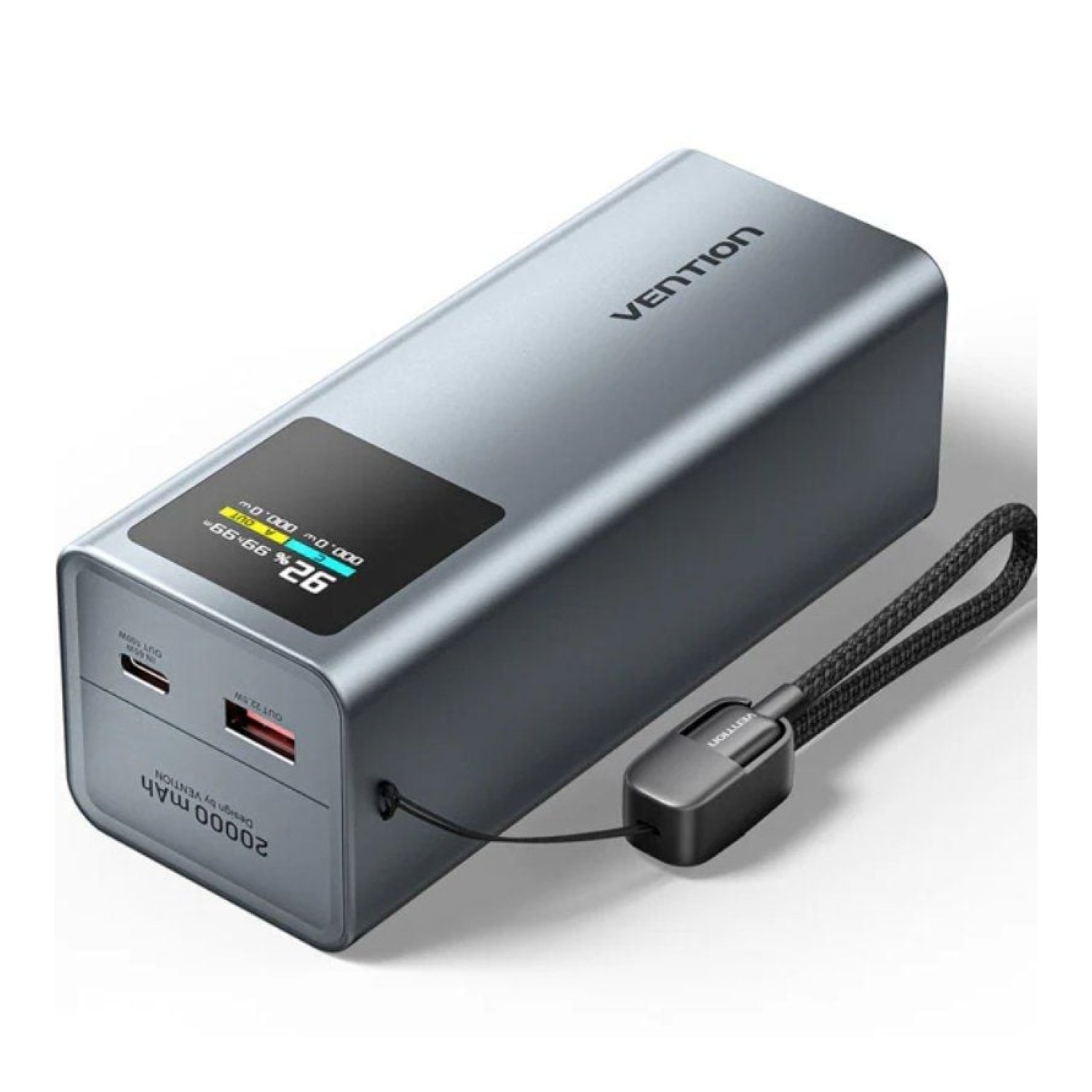 Vention Powerbank 20000mAh · 100W · USB Tipo-C · Gris