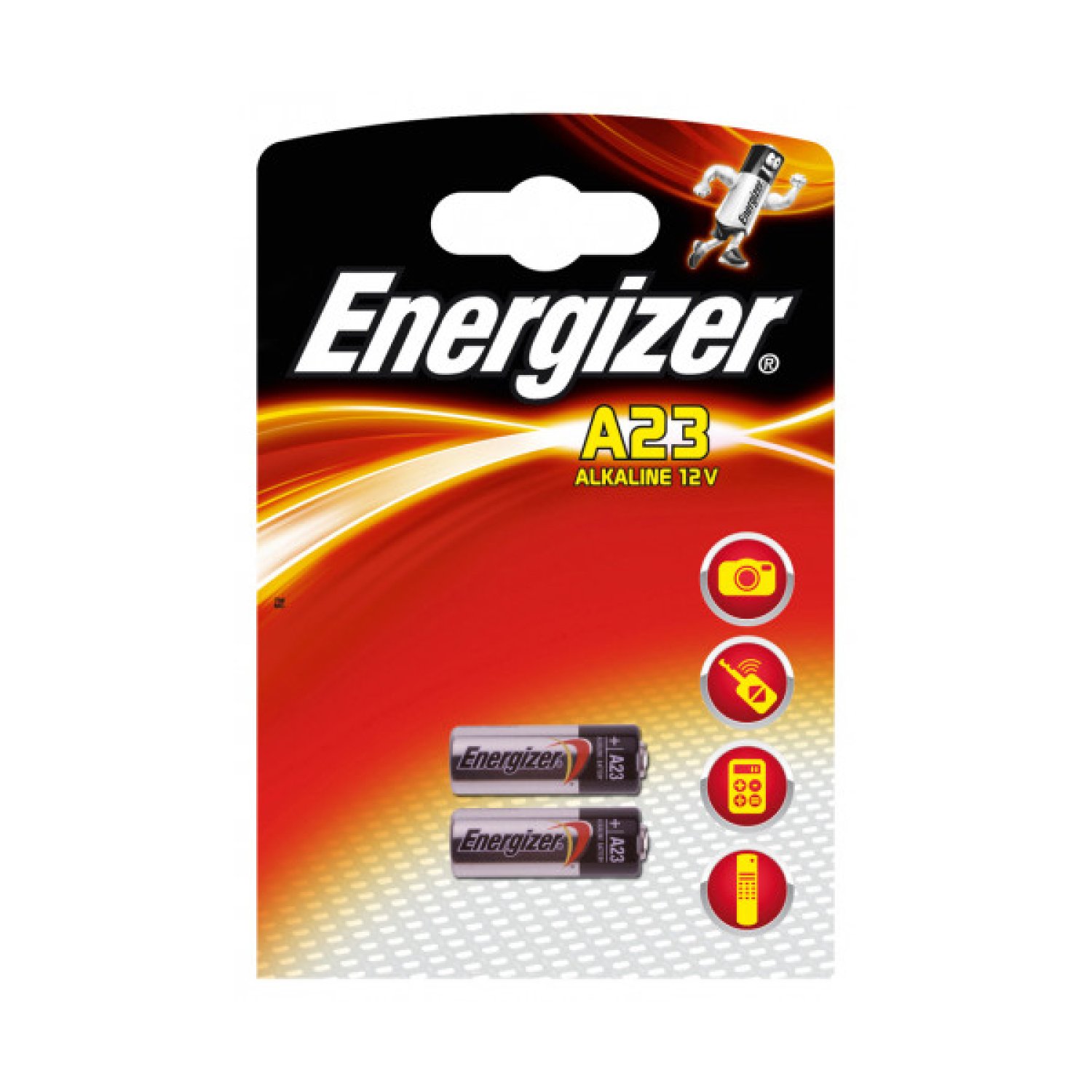 Energizer Pilas E23A · Blister 2 unidades · Batería Especial