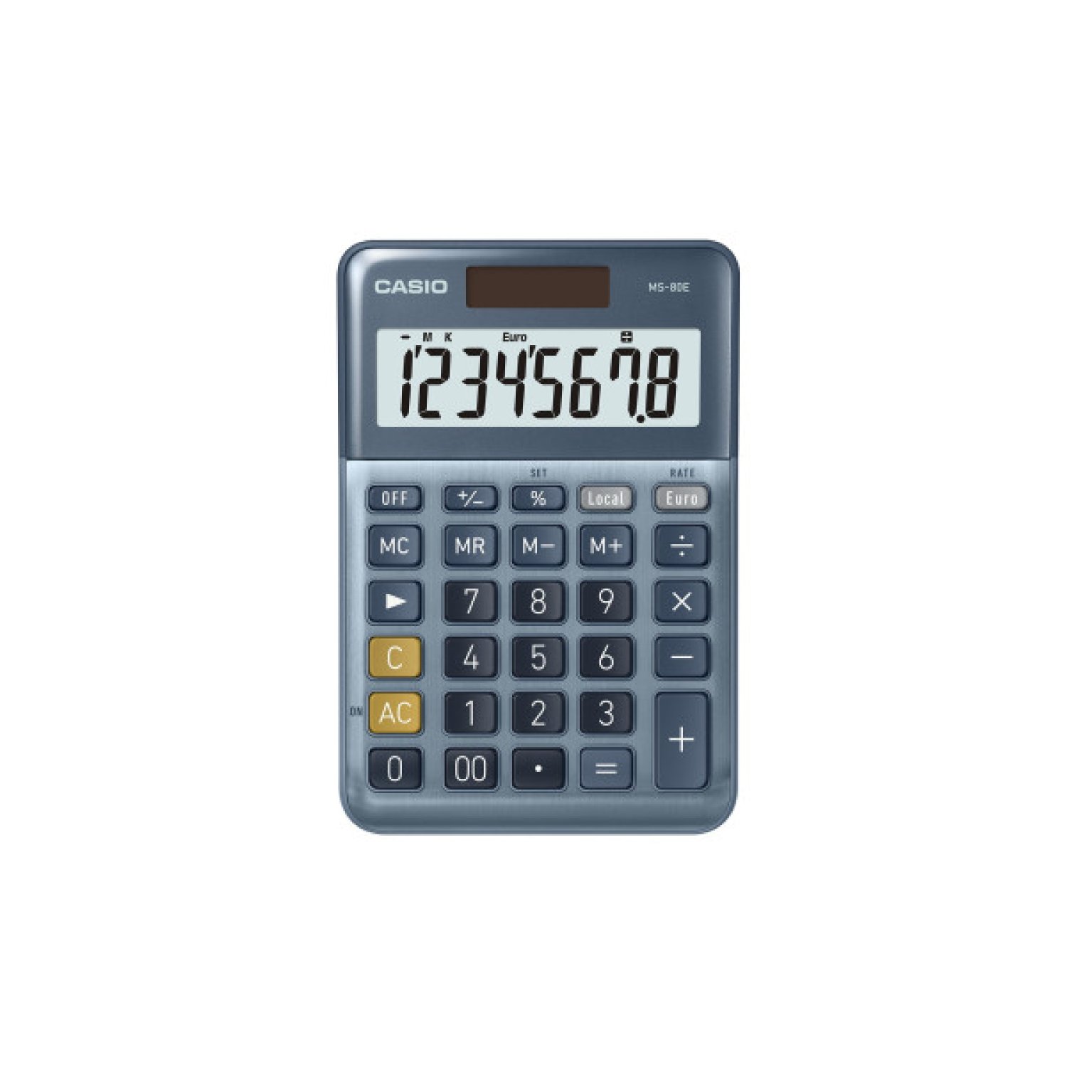 Casio MS-80E · Calculadora Sobremesa · 8 Dígitos