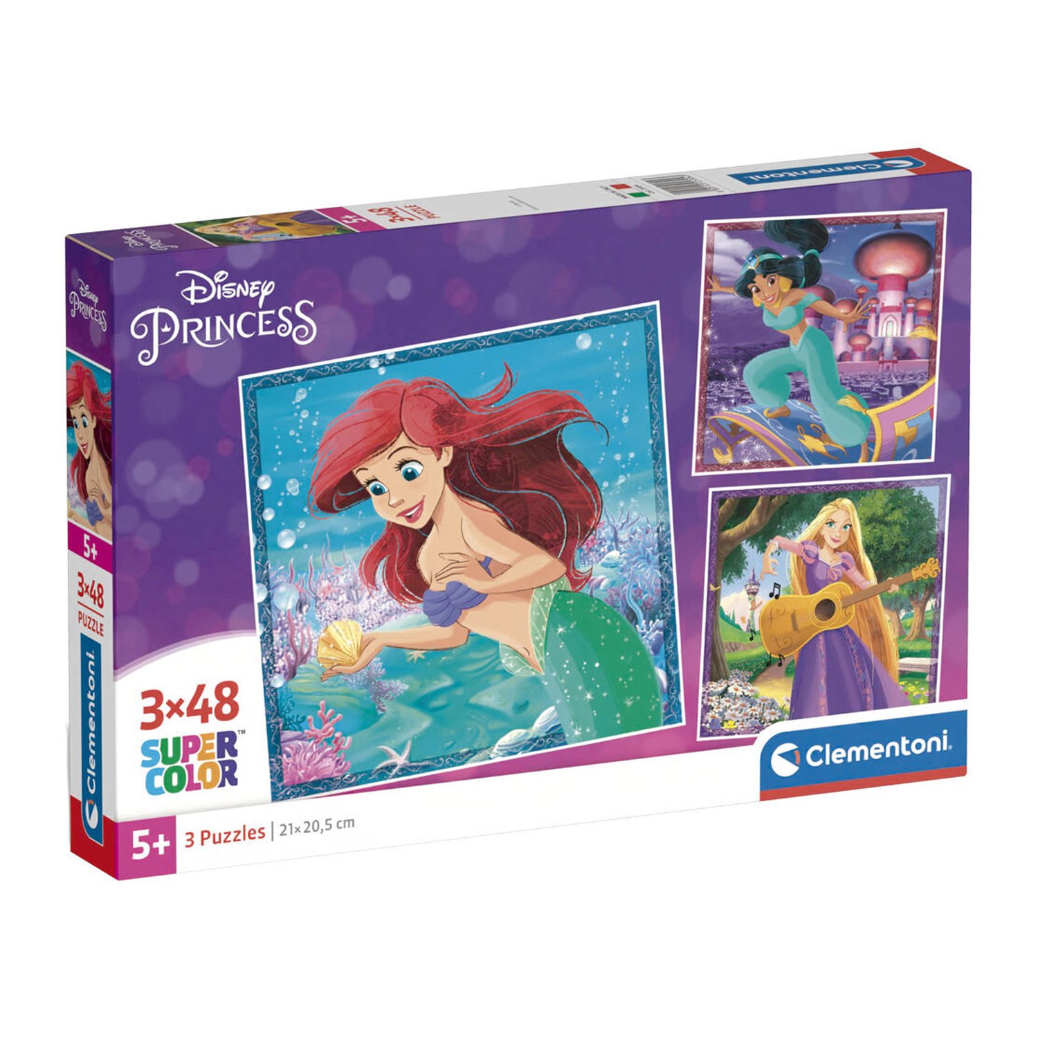 Puzzle Princesas Disney 3x48pzs