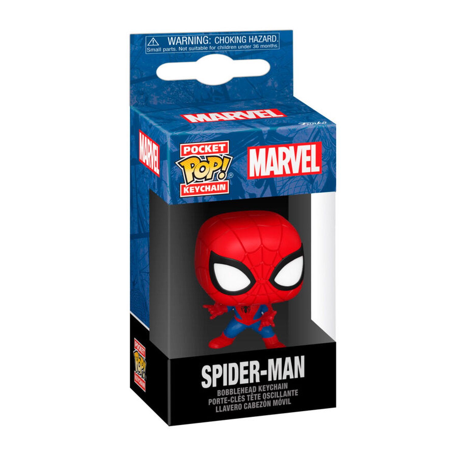 Llavero Pocket POP Marvel Spider-Man Classics