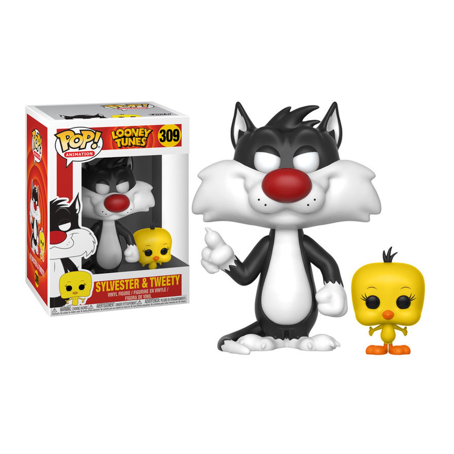 Figura POP Looney Tunes Sylvester & Tweety