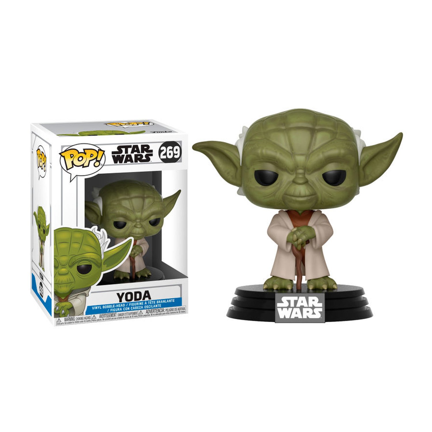 Figura POP Star Wars Clone Wars Yoda