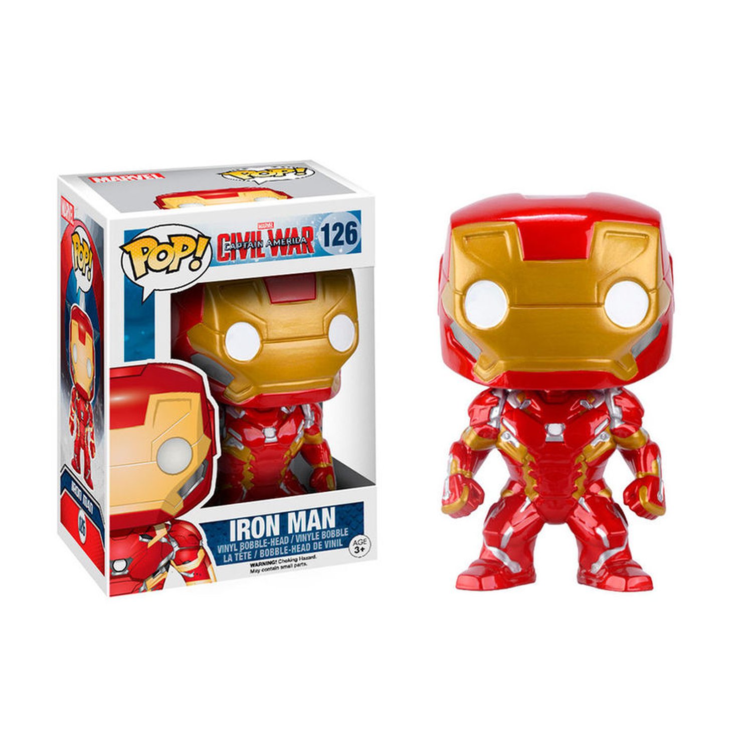 Figura POP Marvel Civil War Iron Man