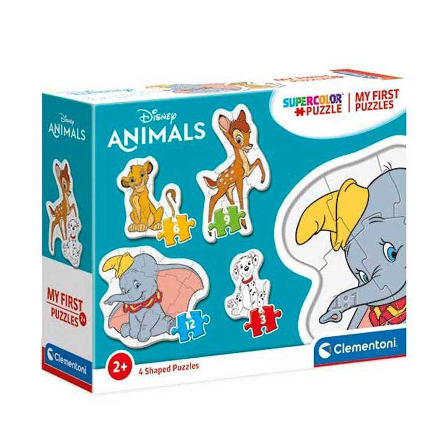 Puzzle My First Puzzle Animal Friends Disney 3-6-9-12pzs