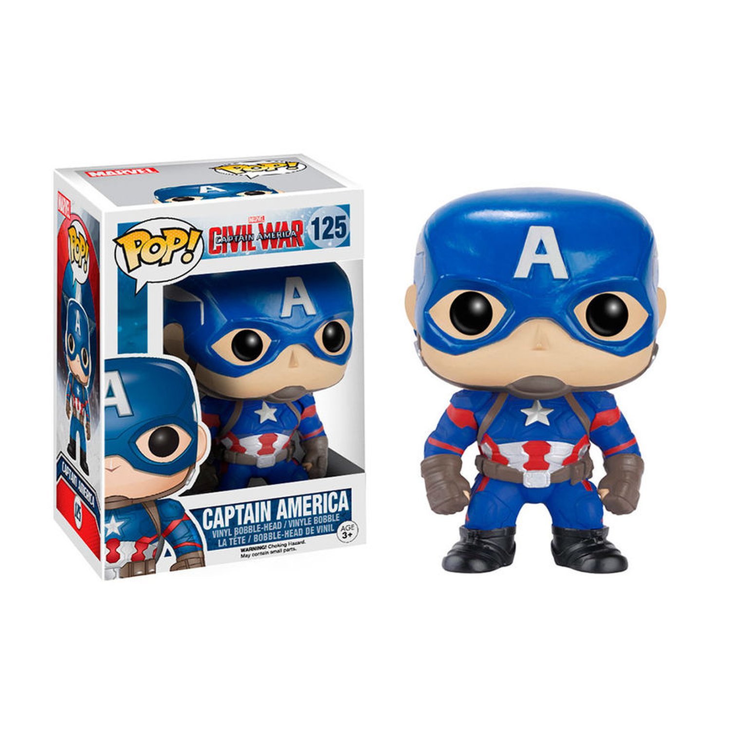 Figura POP Marvel Civil War Capitan America