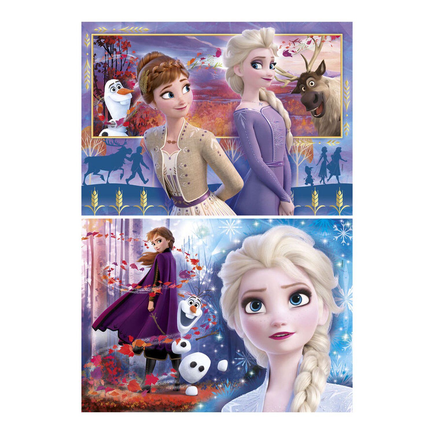 Puzzle Maxi Frozen 2 Disney 2x60pzs