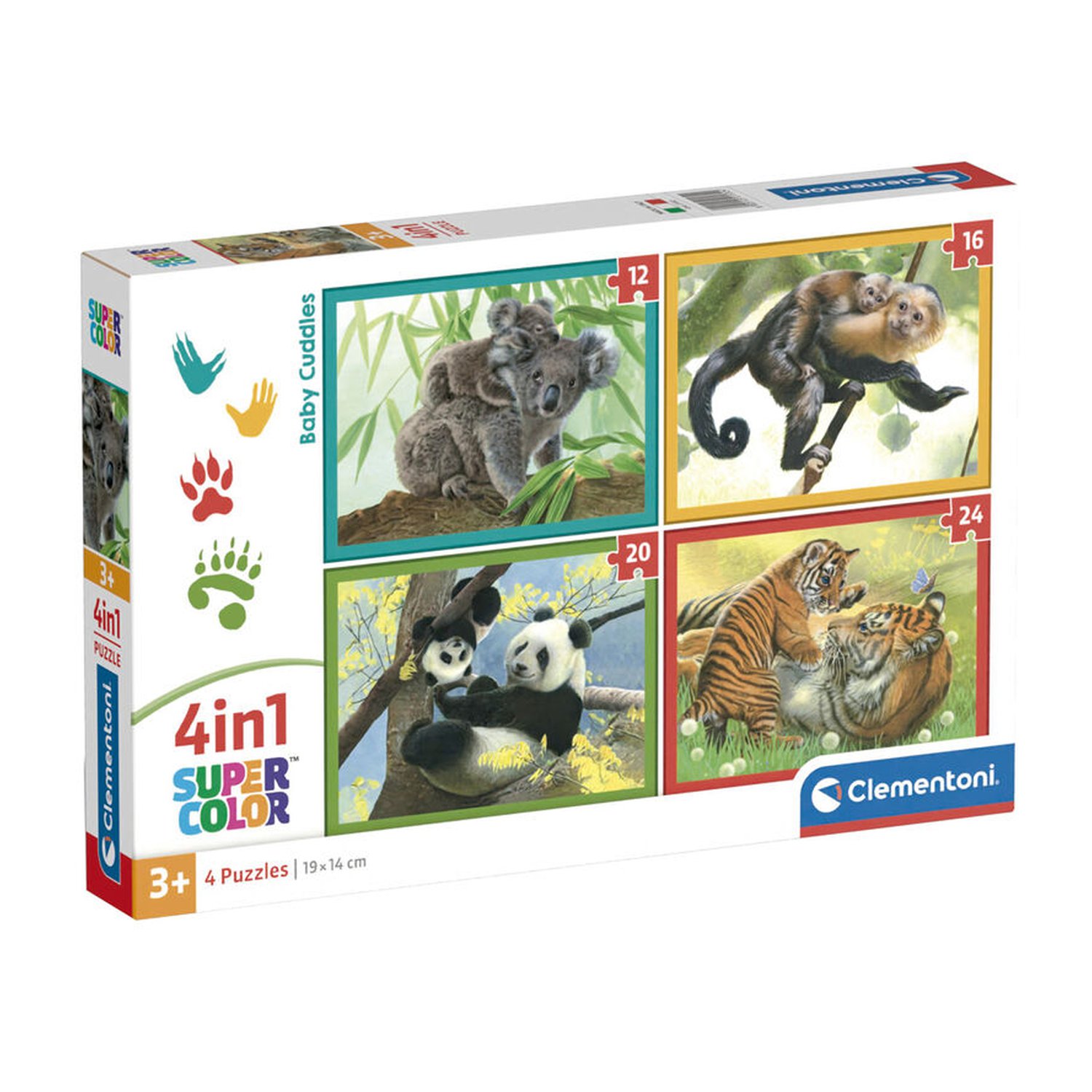 Puzzle Noli Baby Cuddles 12-16-20-24pzs
