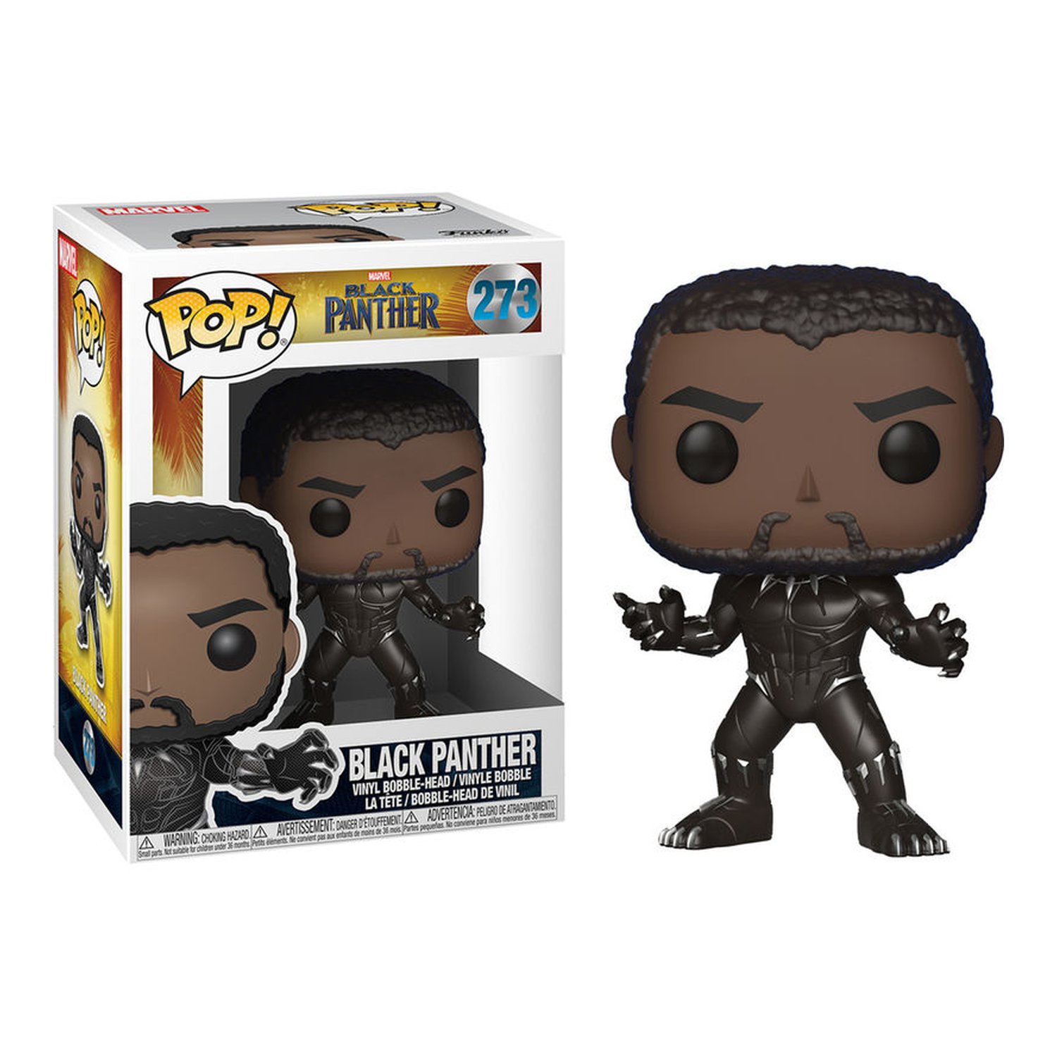 Figura POP Marvel Black Panther Chase