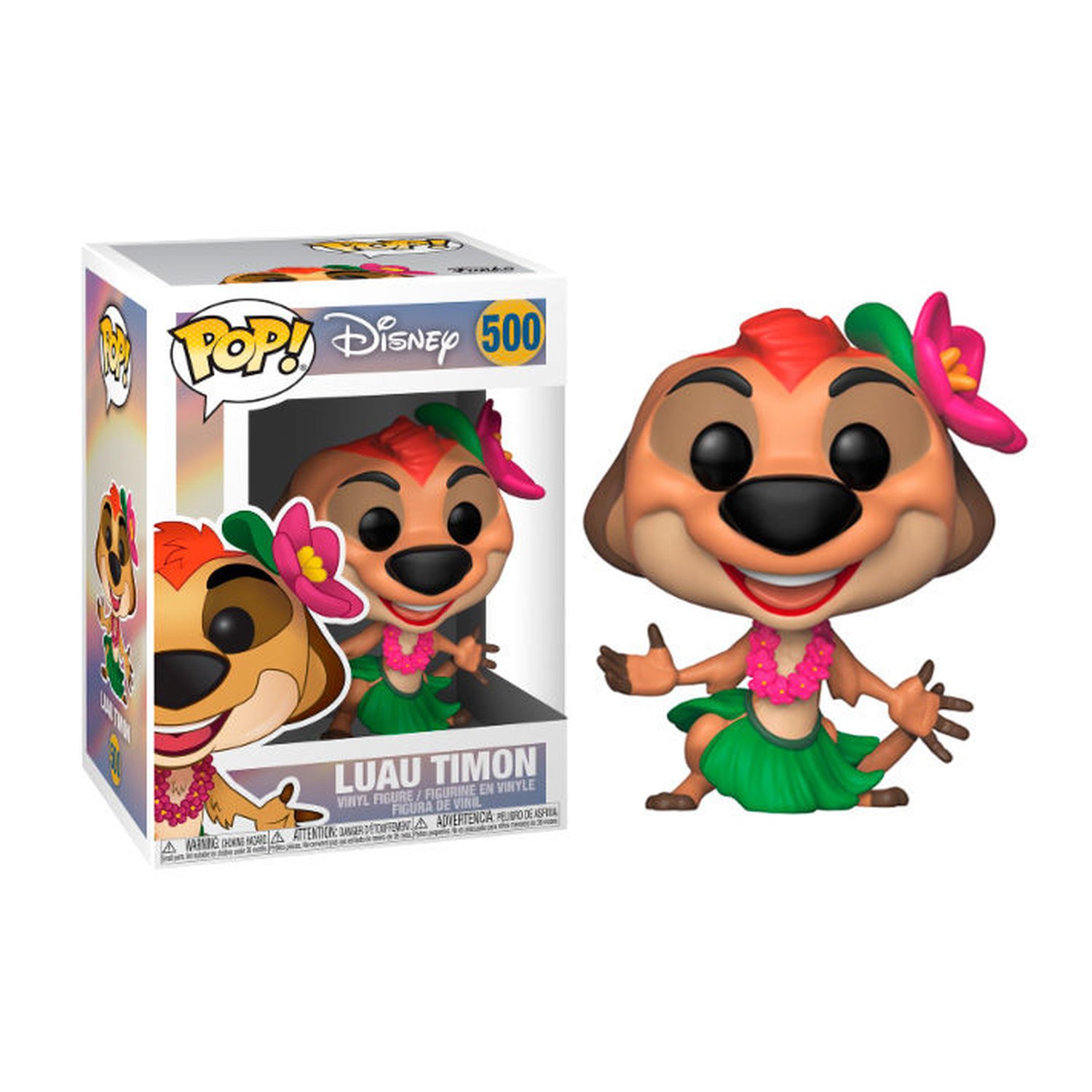 Figura POP Disney El Rey Leon Luau Timon