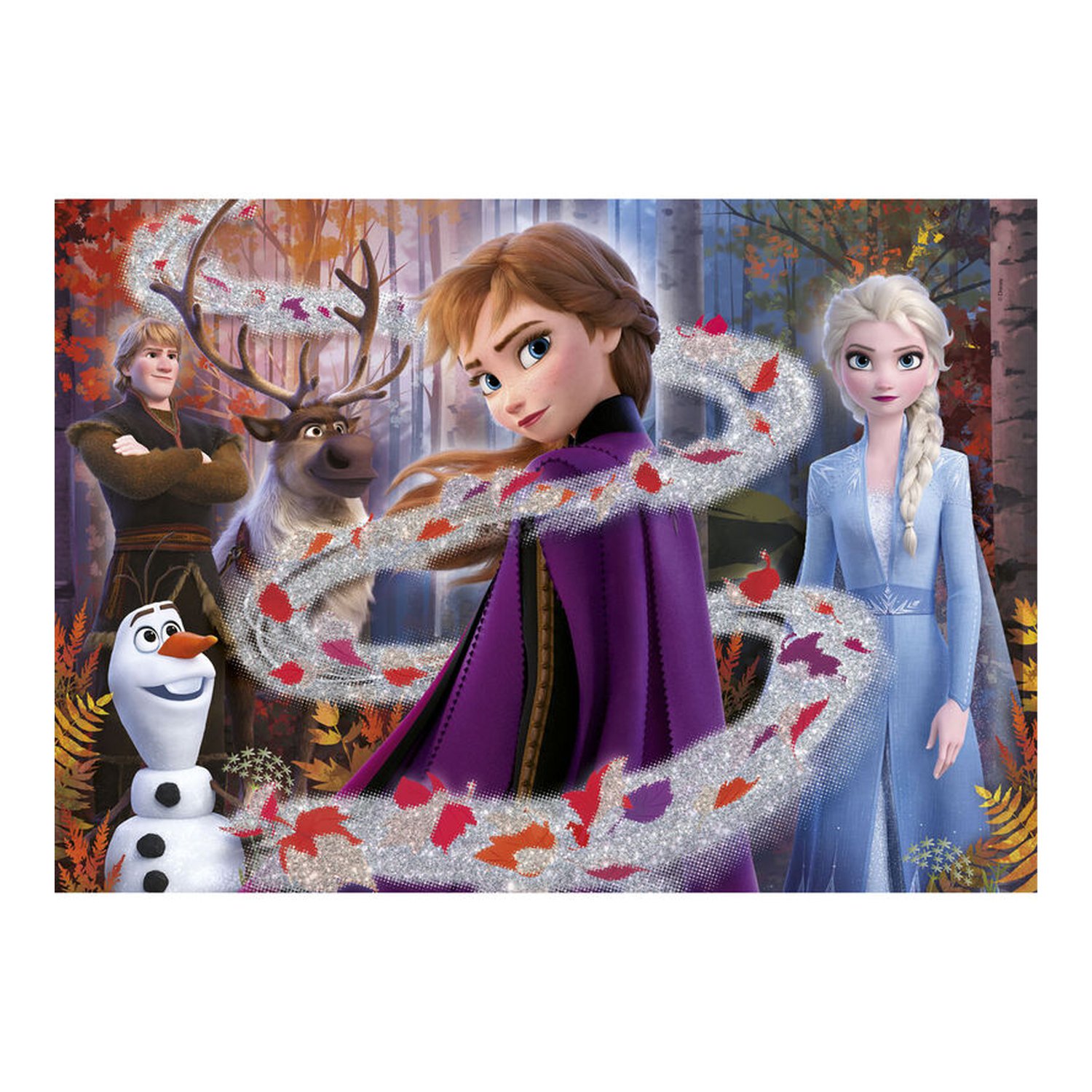 Puzzle Glitter Effect Frozen 2 Disney 104pzs
