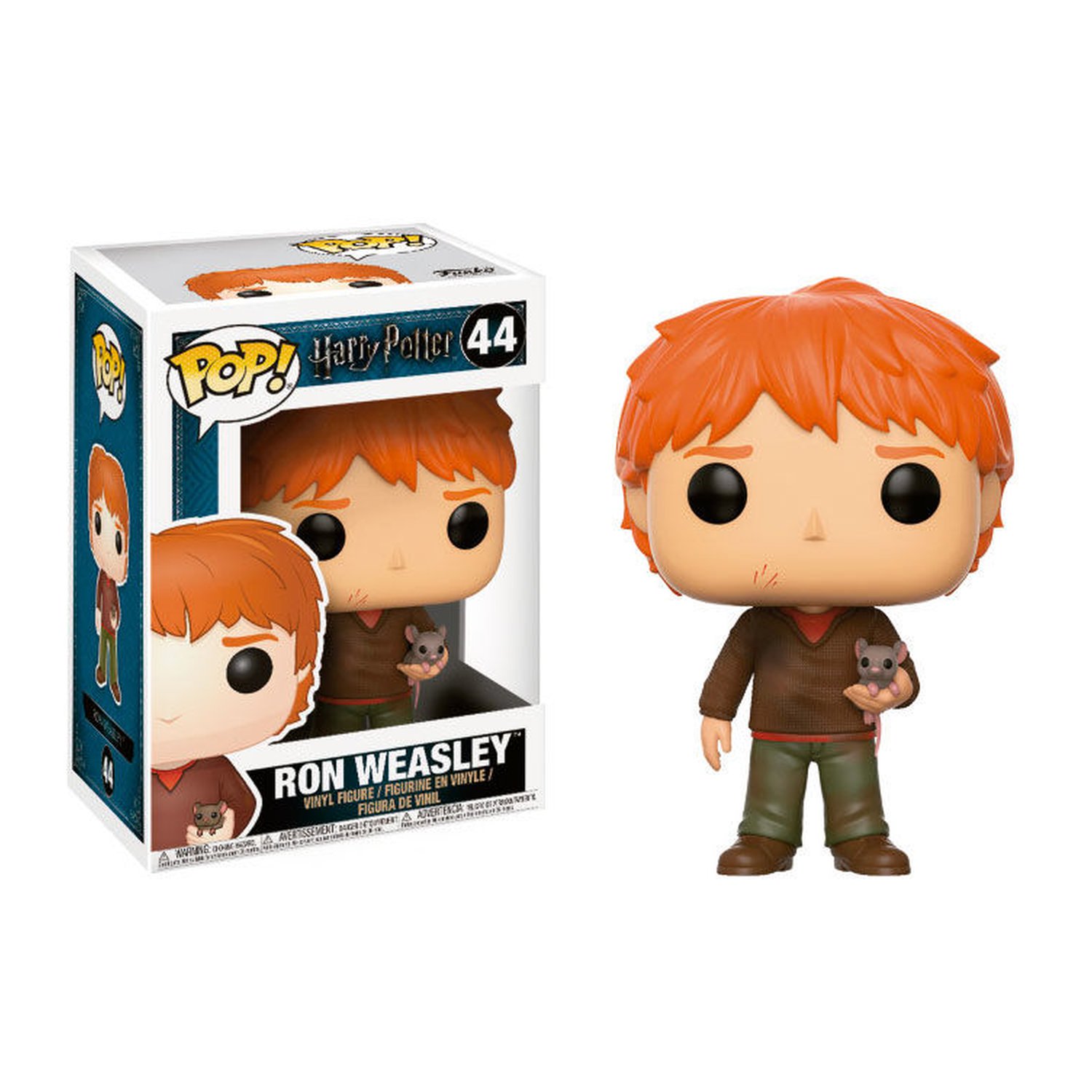 Figura POP Harry Potter Ron Weasley with Scabbers
