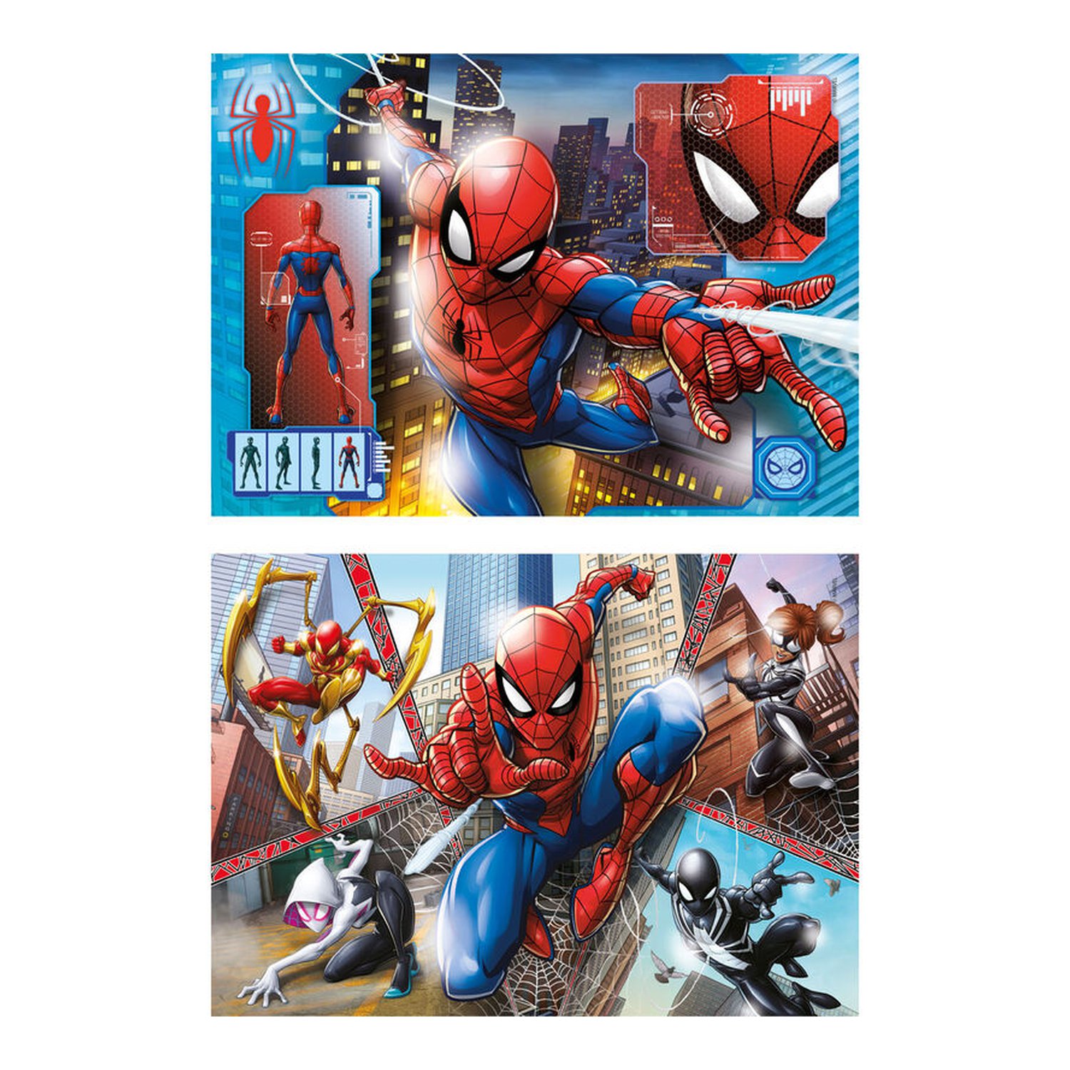 Puzzle Spiderman Marvel 2x60pzs