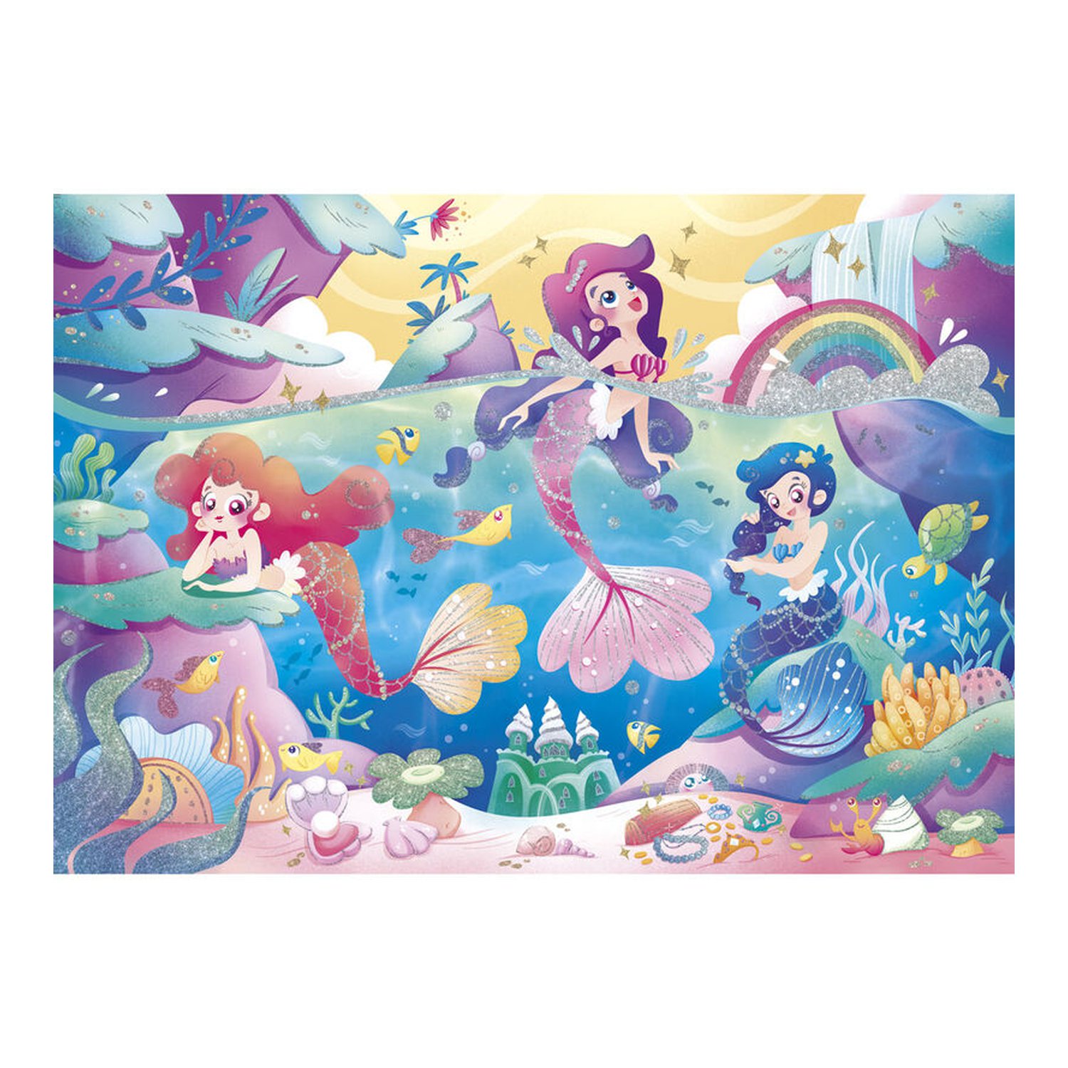 Puzzle Sirenas 104pzs