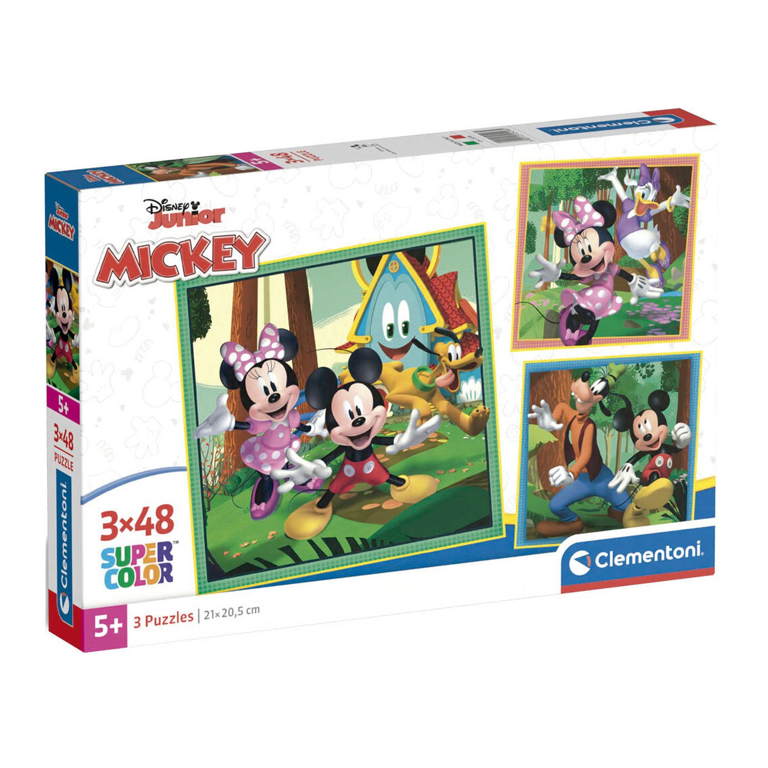 Puzzle Mickey Disney 3x48pzs