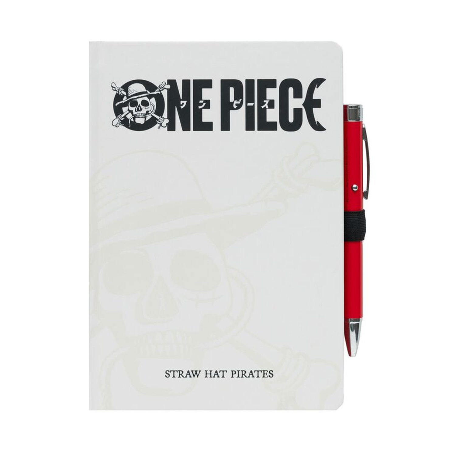 Cuaderno A5 premium + boligrafo proyector One Piece