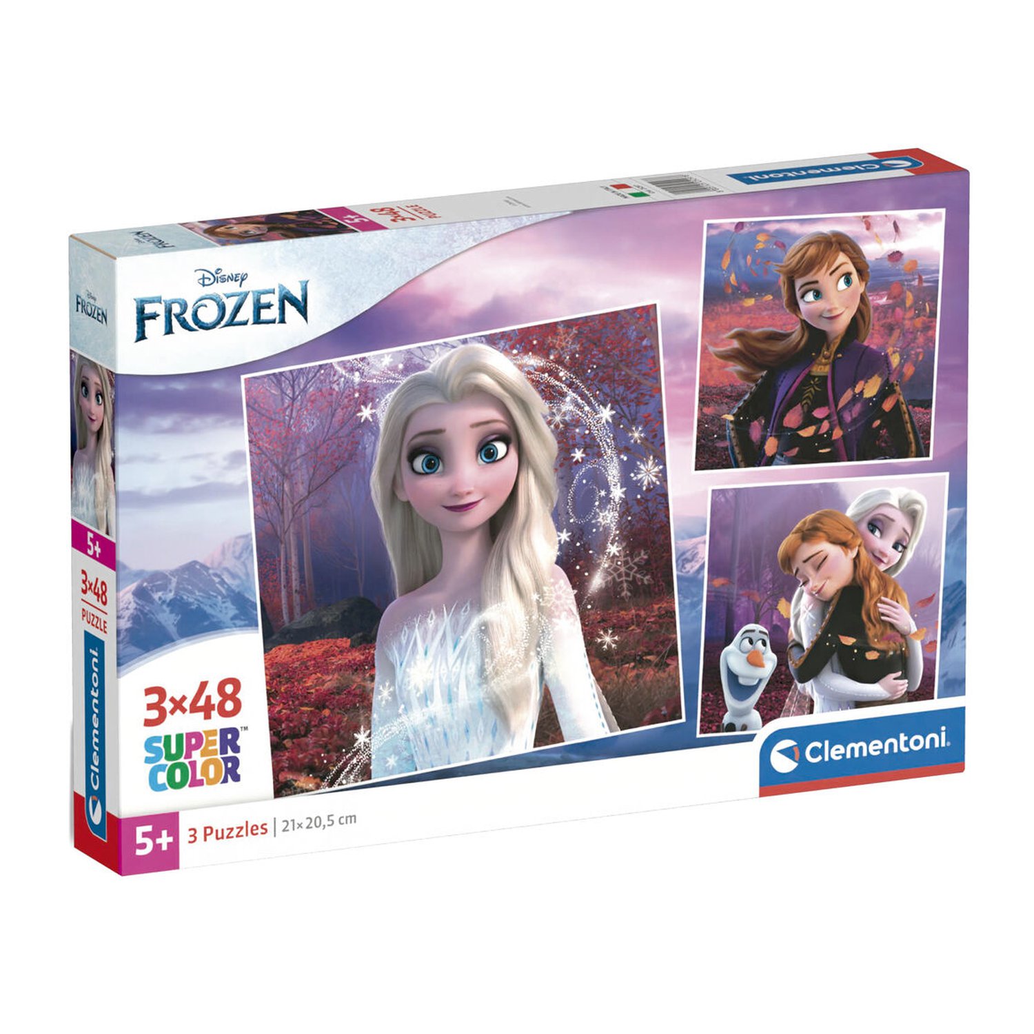 Puzzle Frozen Disney 3x48pzs