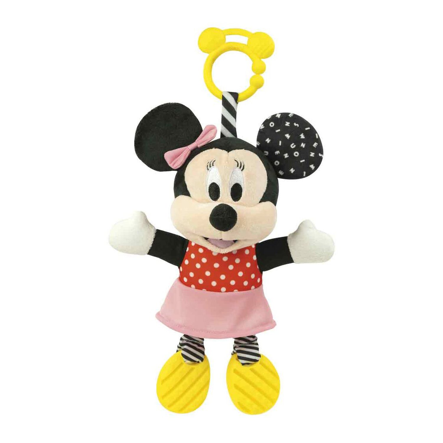 Peluche texturas Baby Minnie Disney