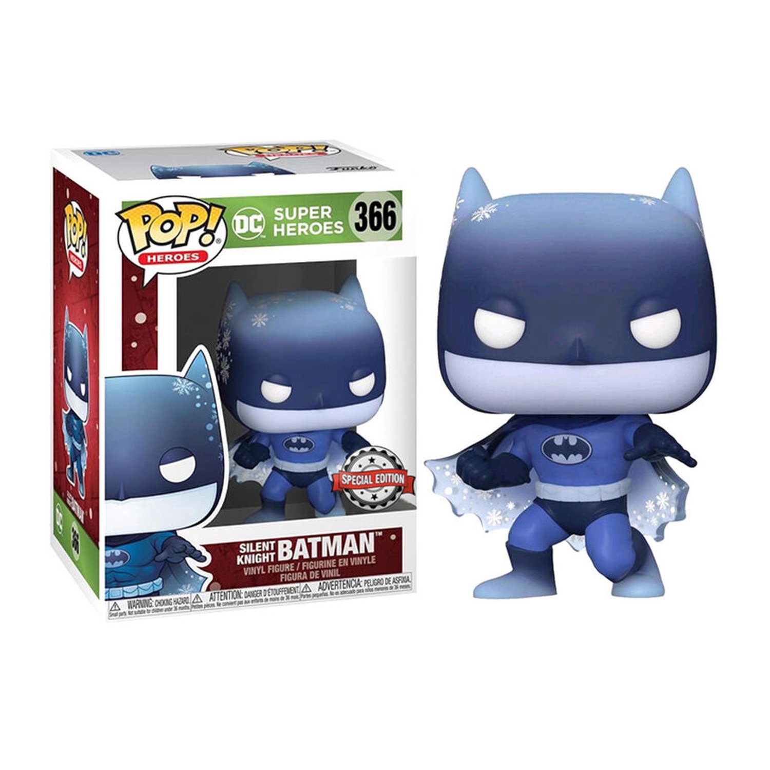 Figura POP DC Holiday Silent Knight Batman Exclusive
