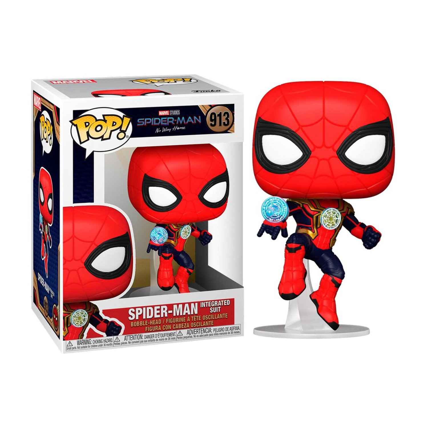 Figura POP Marvel Spiderman No Way Home Spiderman Integrated Suit