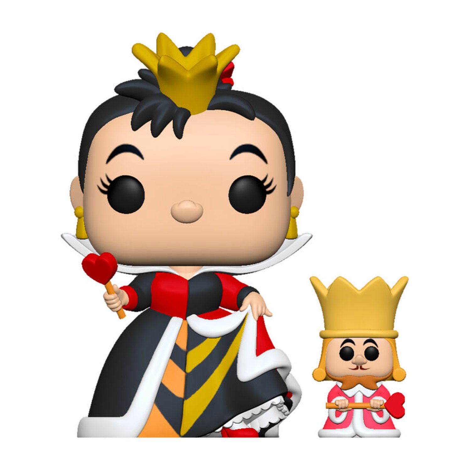 Figura POP Disney Alicia en el Pais de las Maravillas Queen with King