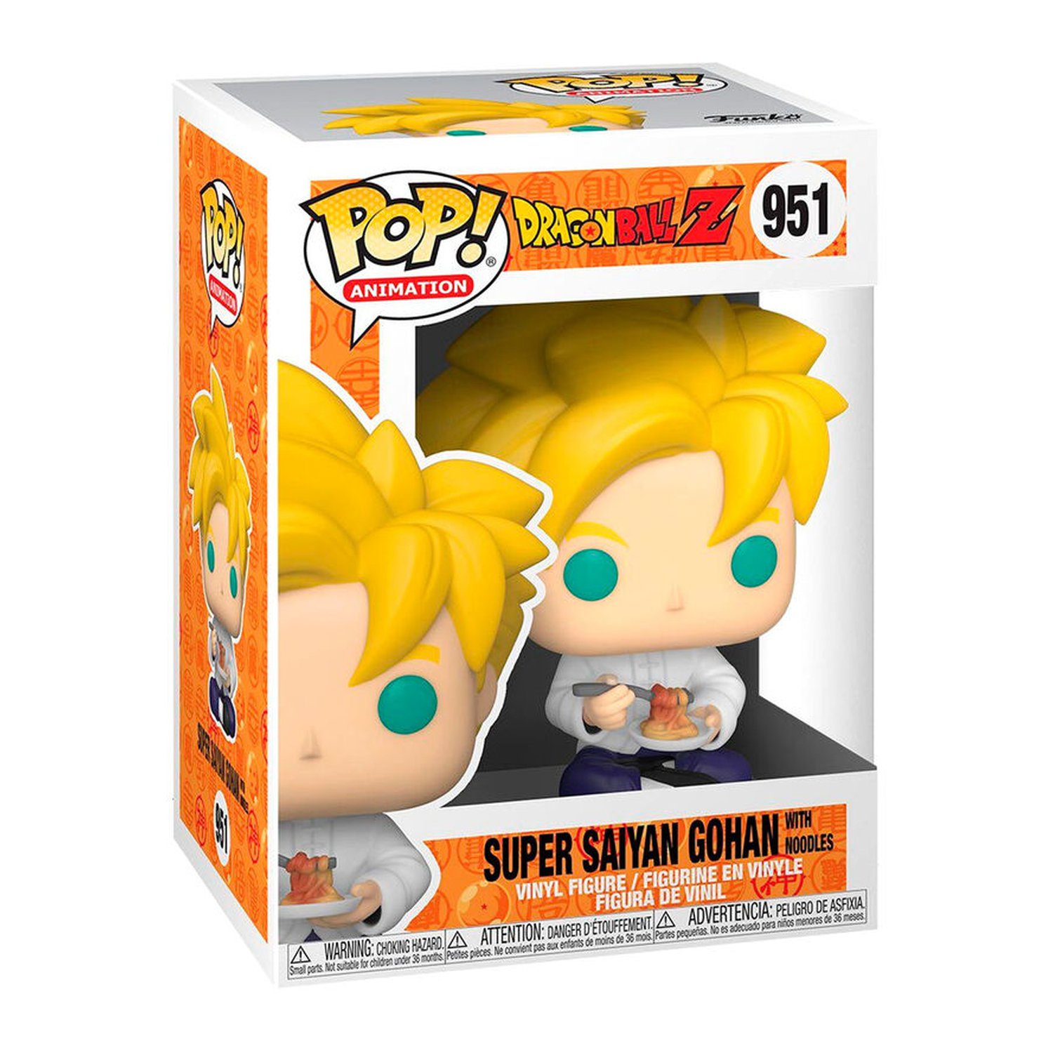 Figura POP Dragon Ball Z Super Saiyan Gohan with Noodles
