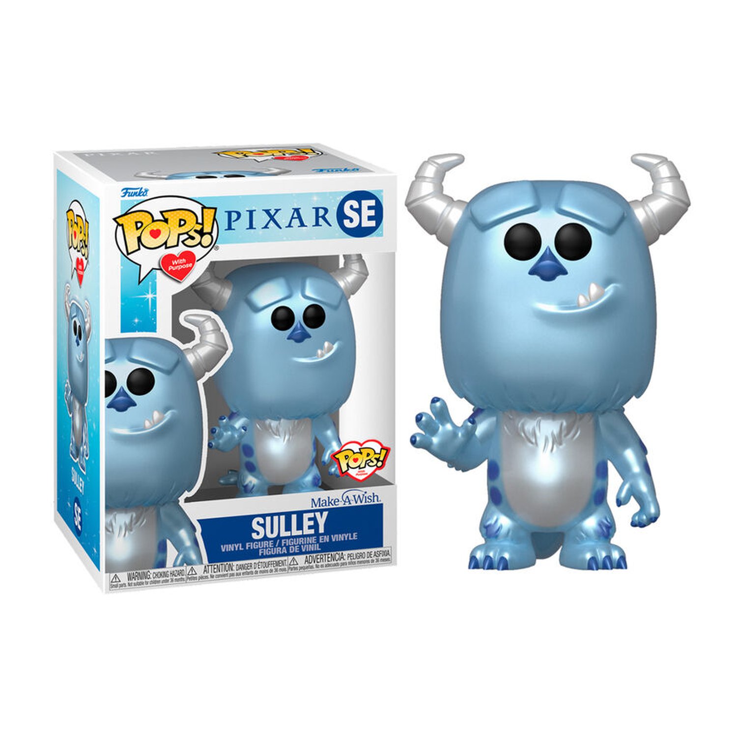 Figura POP Disney Make a Wish Sulley Metallic