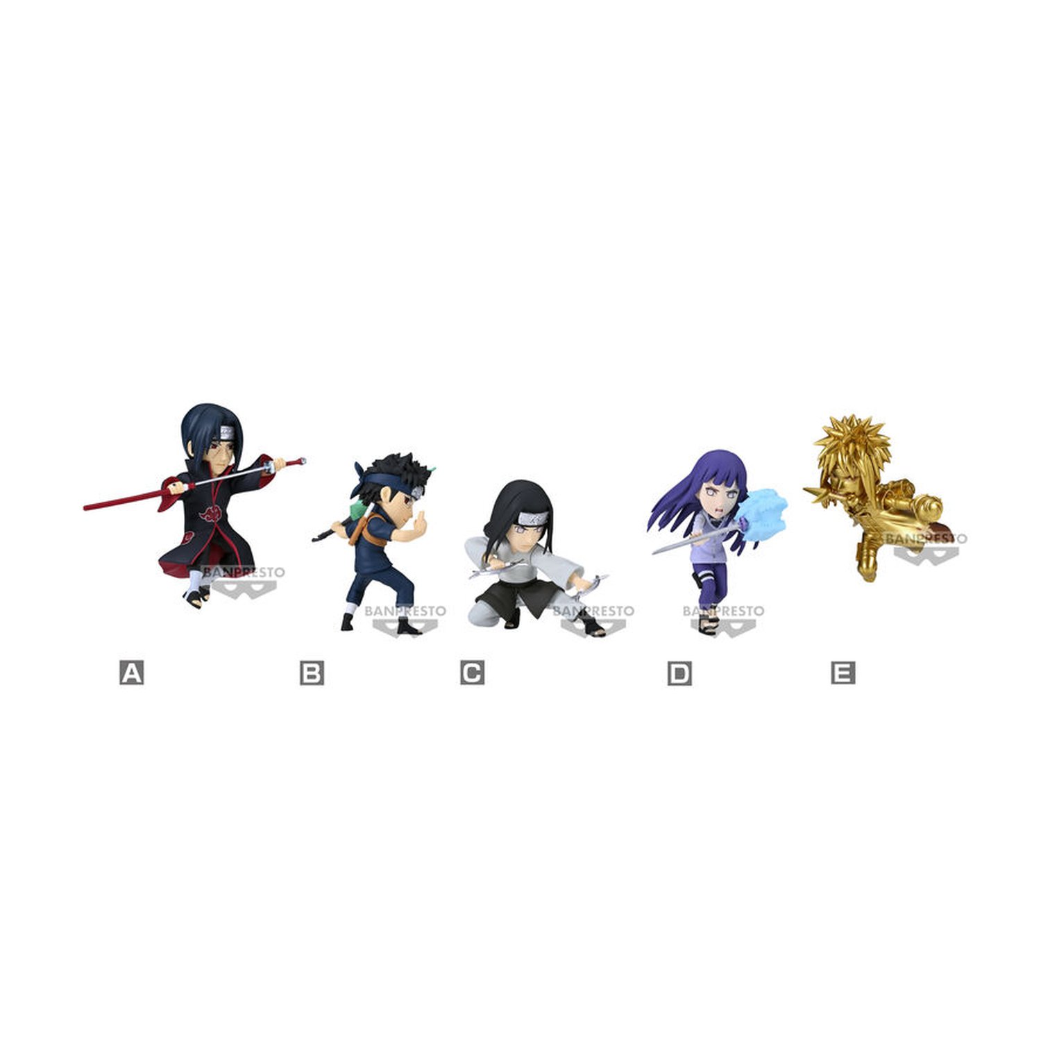 Figura world collectable Narutop99 vol. 3 Naruto Shippuden 7cm (12 Uds)
