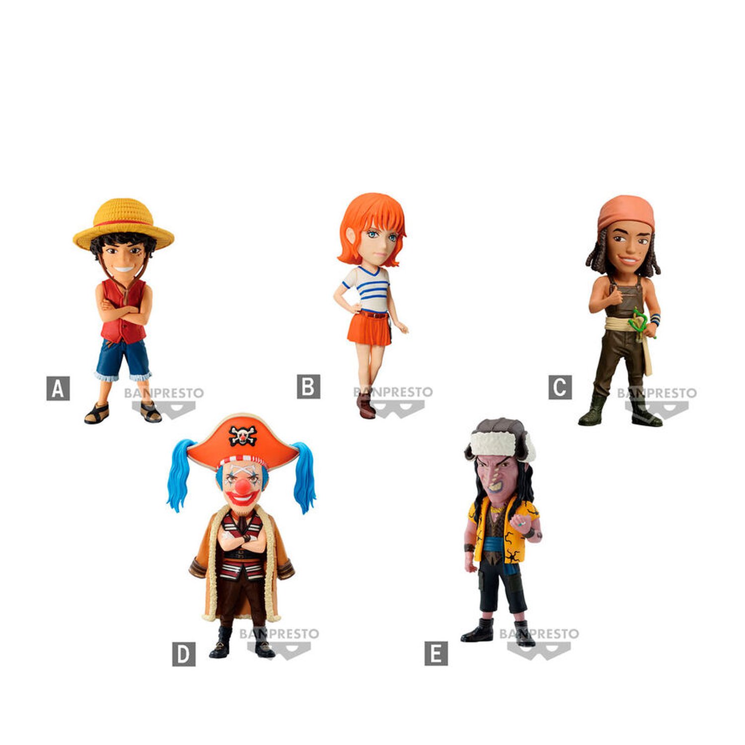 Figura world collectable Netflix vol.1 One Piece 7cm (12 Uds)
