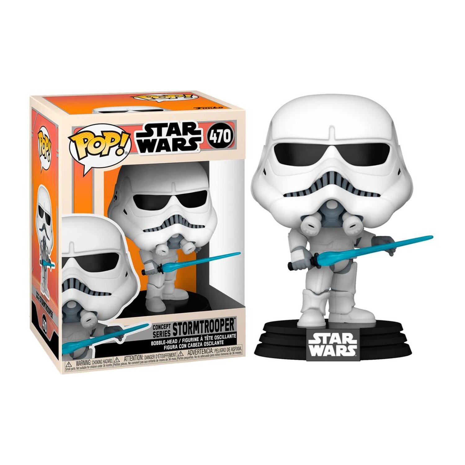 Figura POP Star Wars Concept Series Stormtrooper