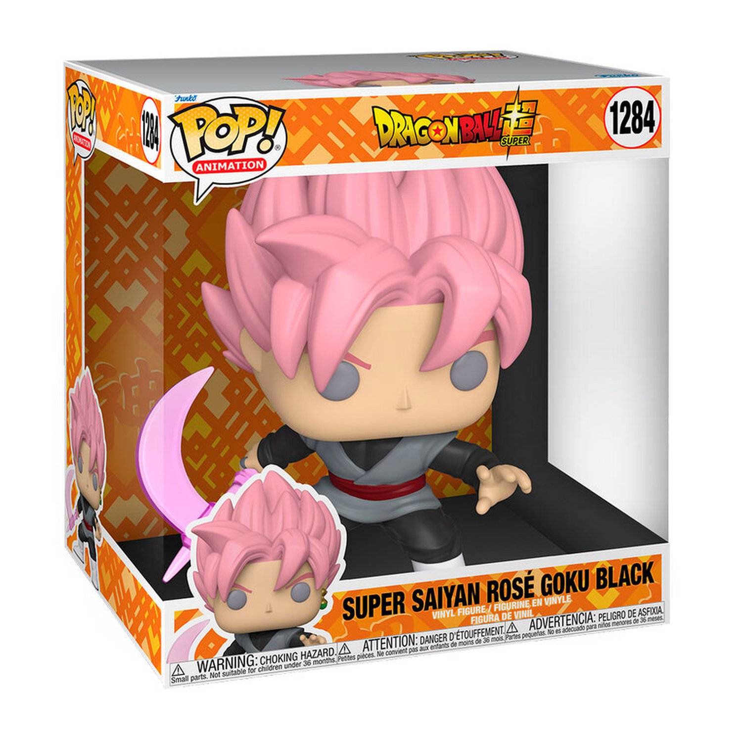 Figura POP Dragon Ball Super Super Saiyan Rose Goku Black 25cm