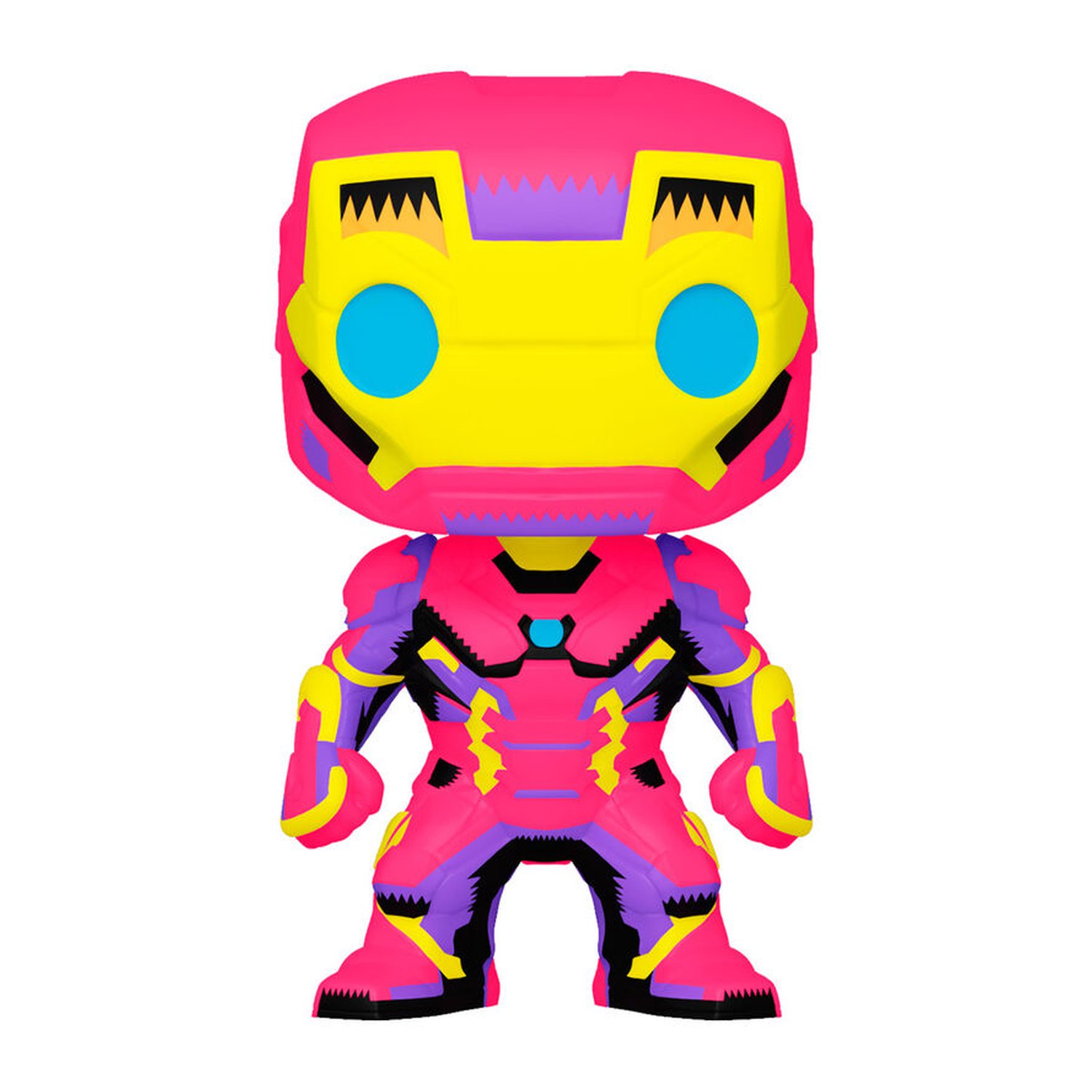Figura POP Marvel Iron Man Black Light Exclusive