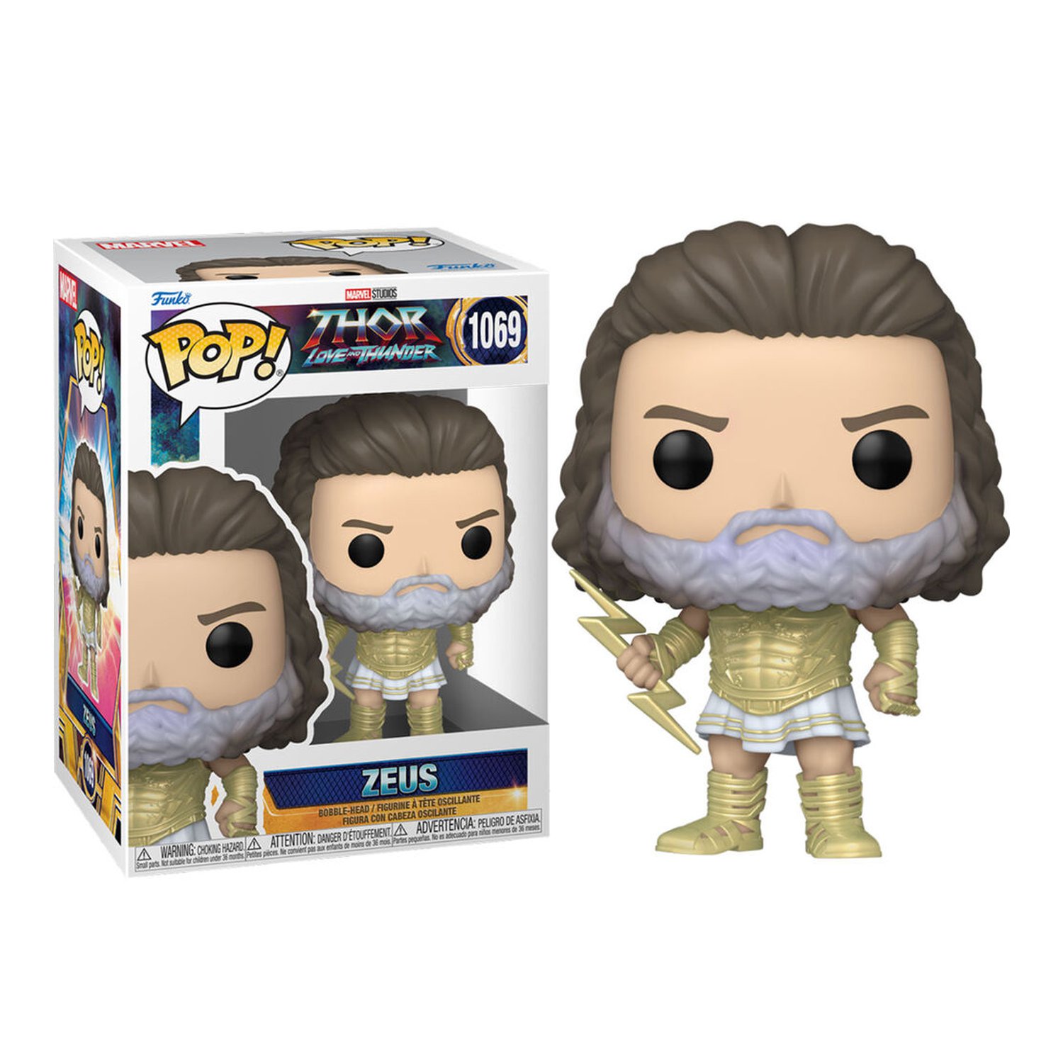 Figura POP Marvel Thor Love and Thunder Zeus
