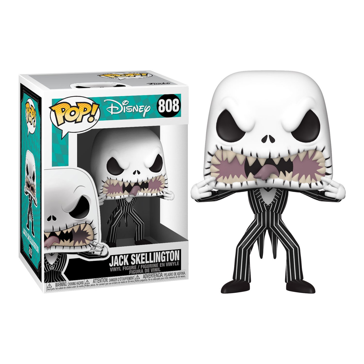 Figura POP Disney Pesadilla Antes de Navidad Jack Scary Face