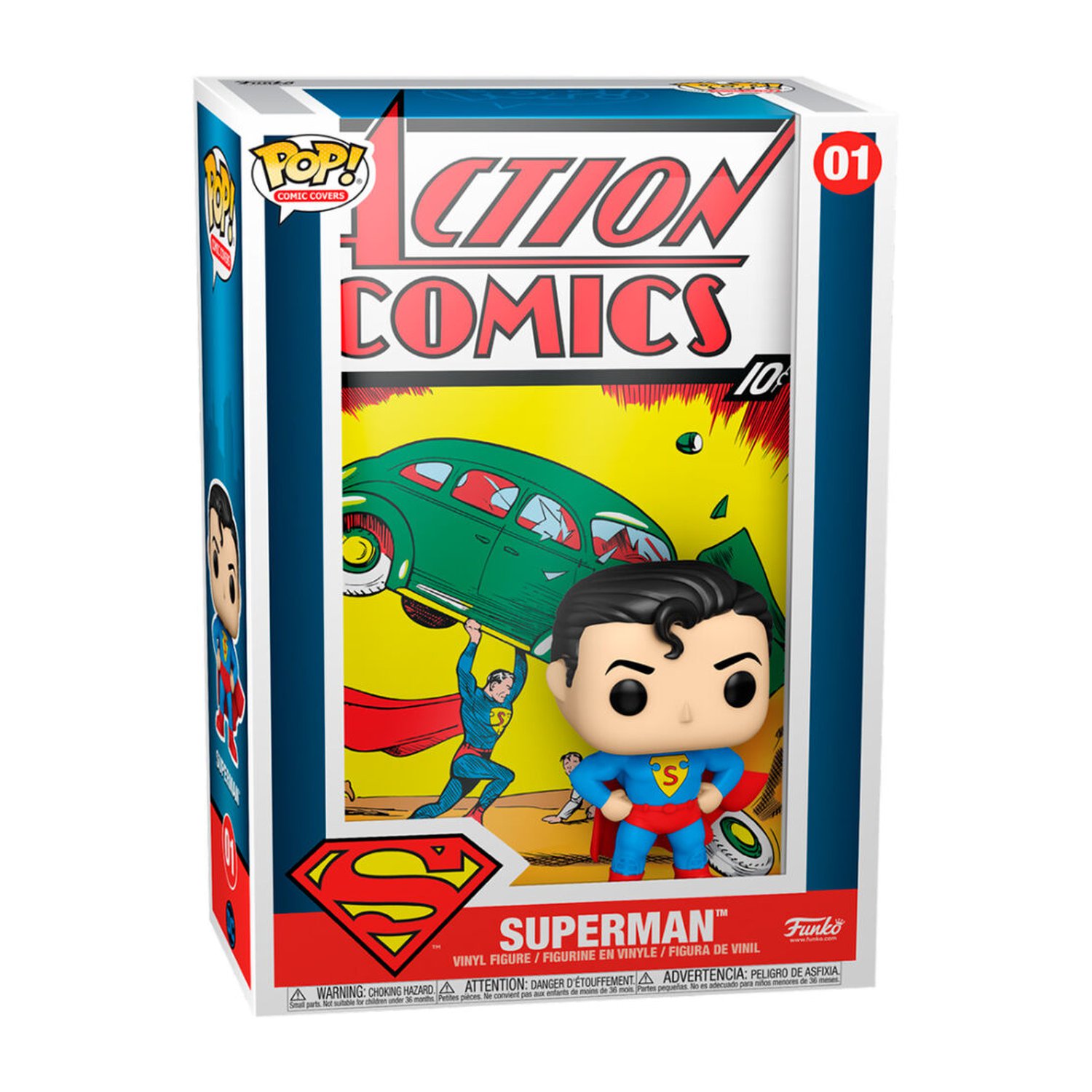 Figura POP Comic Cover DC Superman Action Comic