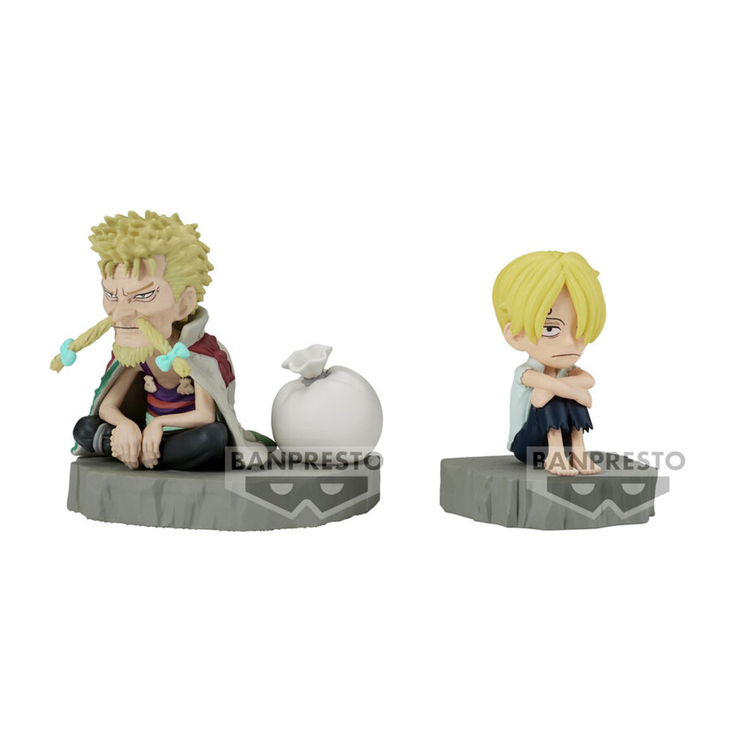 Figura Sanji & Zeff World Collectable Stories One Piece 6cm
