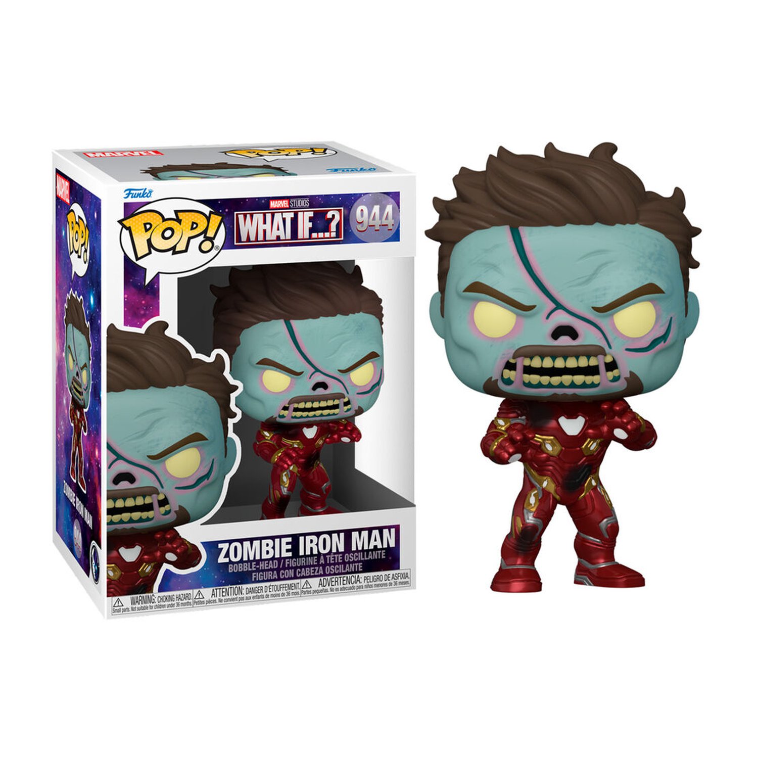 Figura POP Marvel What If Zombie Iron Man