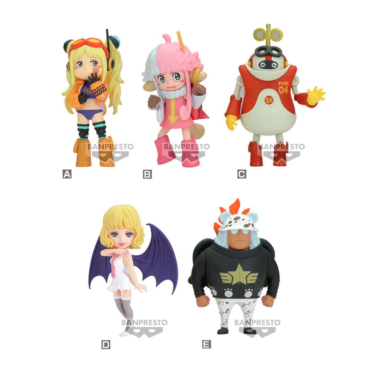 Figura world collectable Egghead 5 One Piece 7cm (12 Uds)